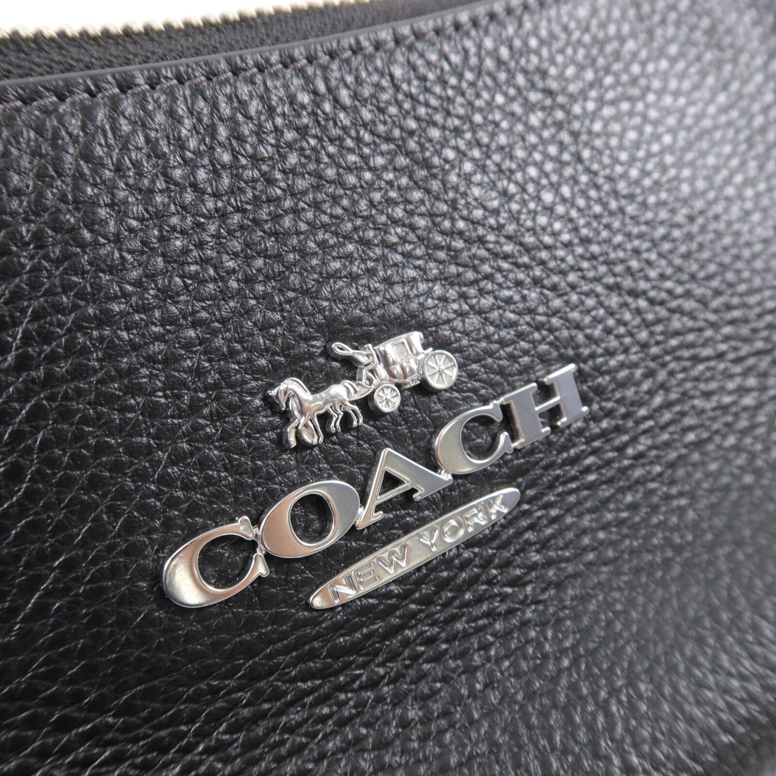 COACH 牛皮皮革Charlotte鏈帶肩背袋