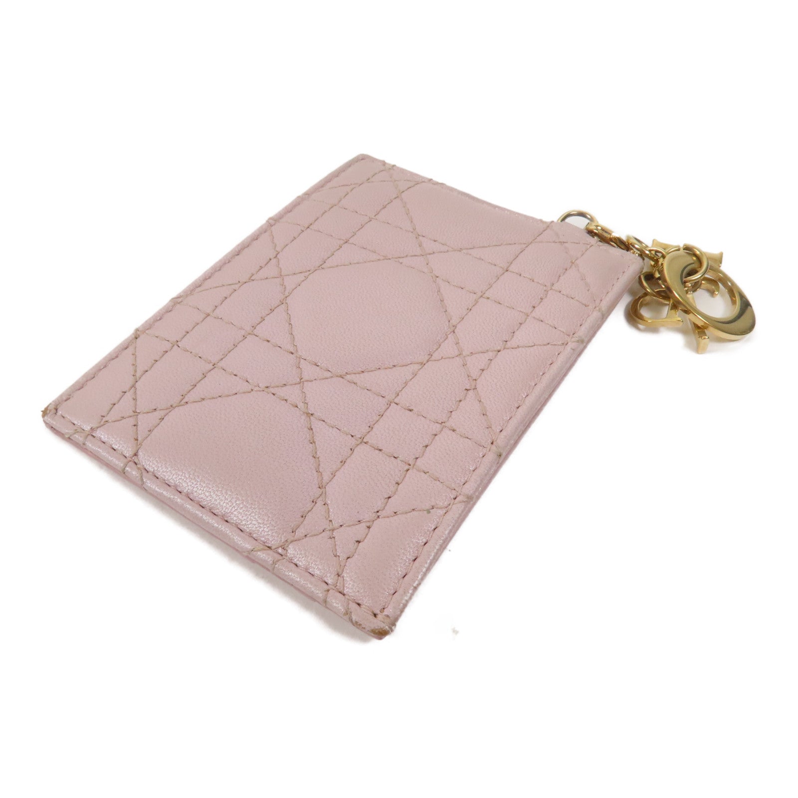 Dior 羊皮皮革Card Case金扣卡片套