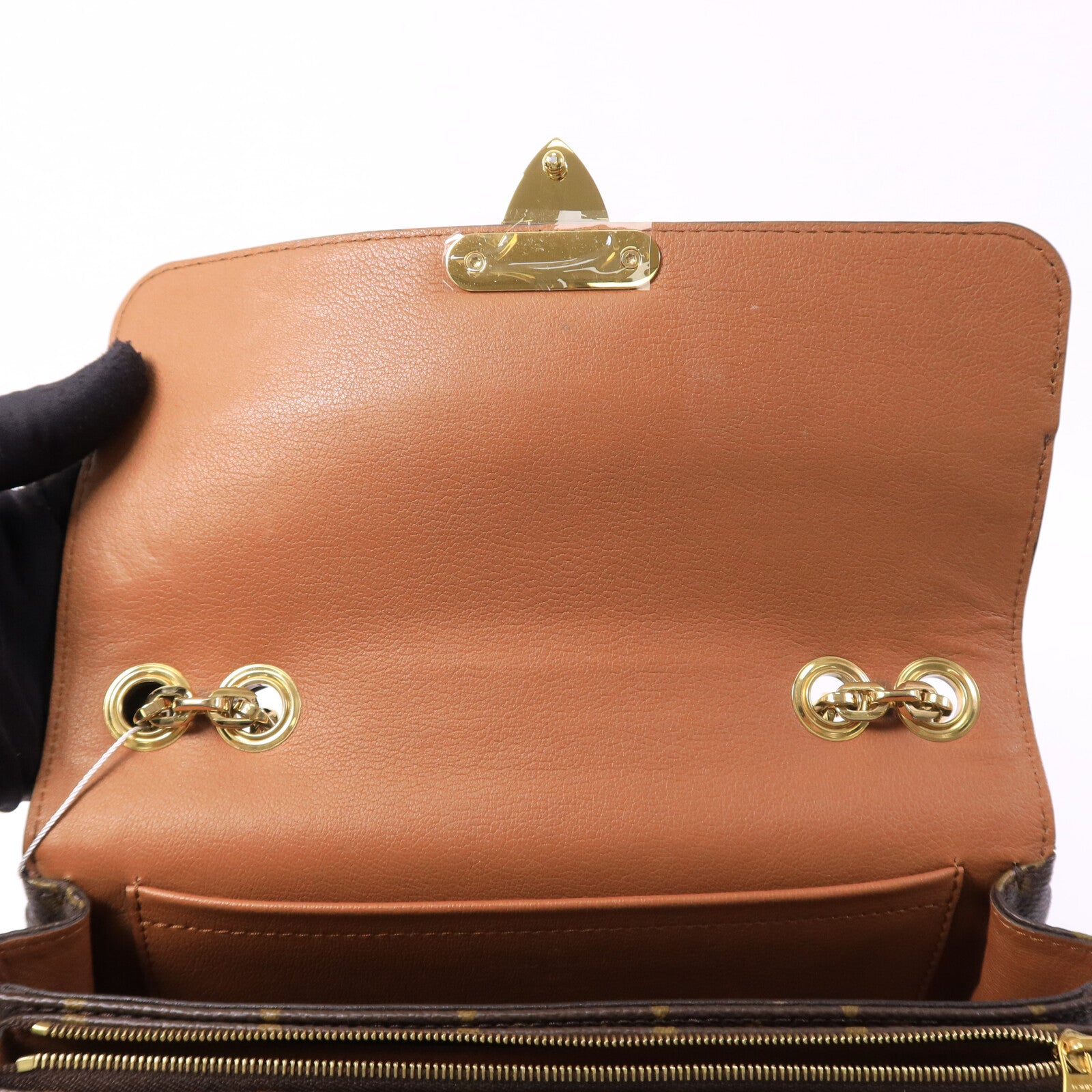 LOUIS VUITTON Monogram Marceau金扣鏈帶肩背袋