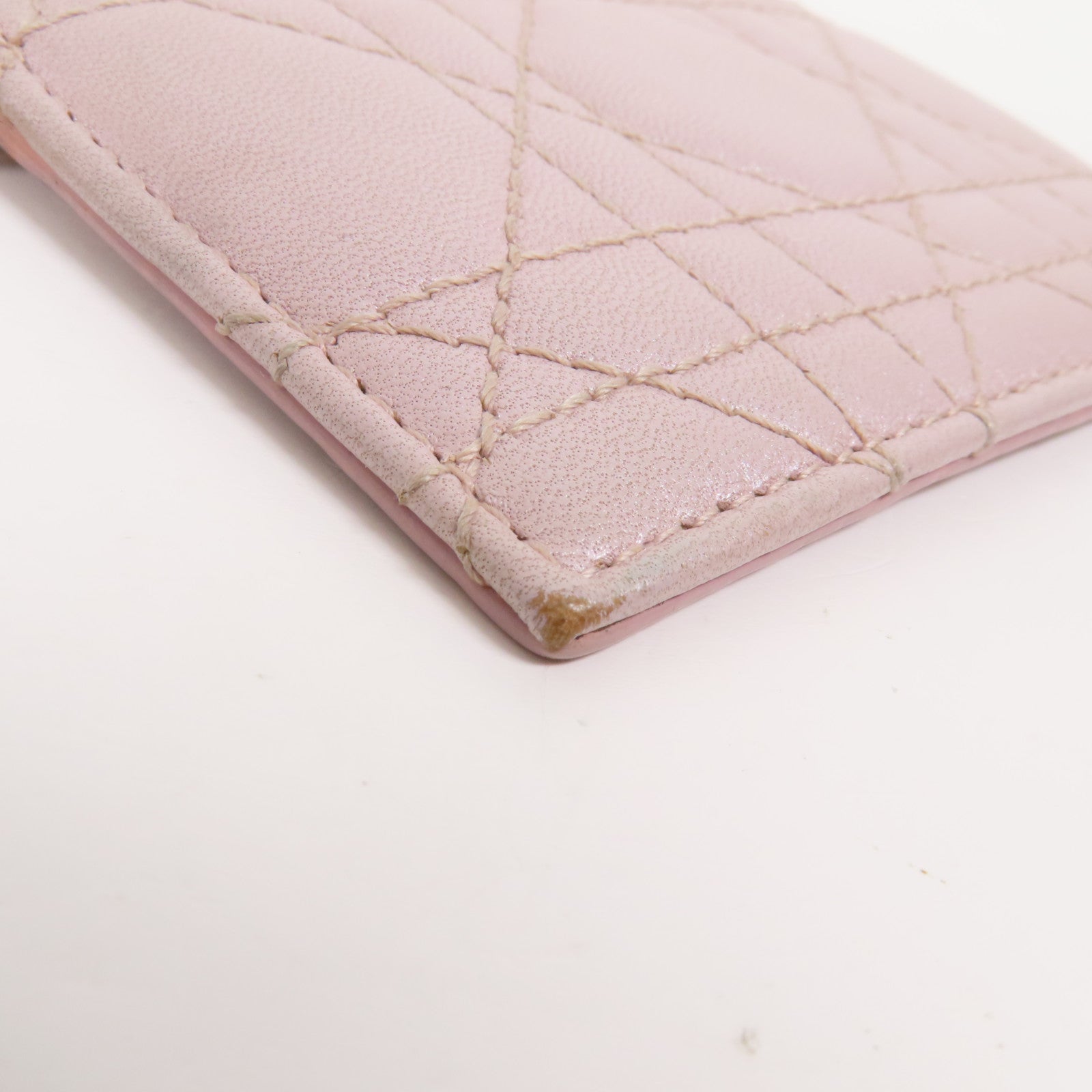 Dior 羊皮皮革Card Case金扣卡片套