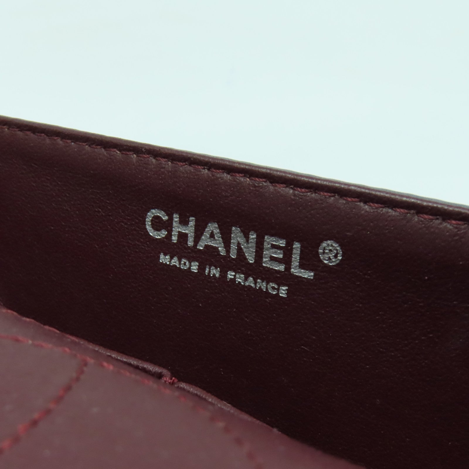 CHANEL 【激減優惠】菱格牛皮皮革2.55 Chain Shoulder銀扣鏈帶肩背袋灰色