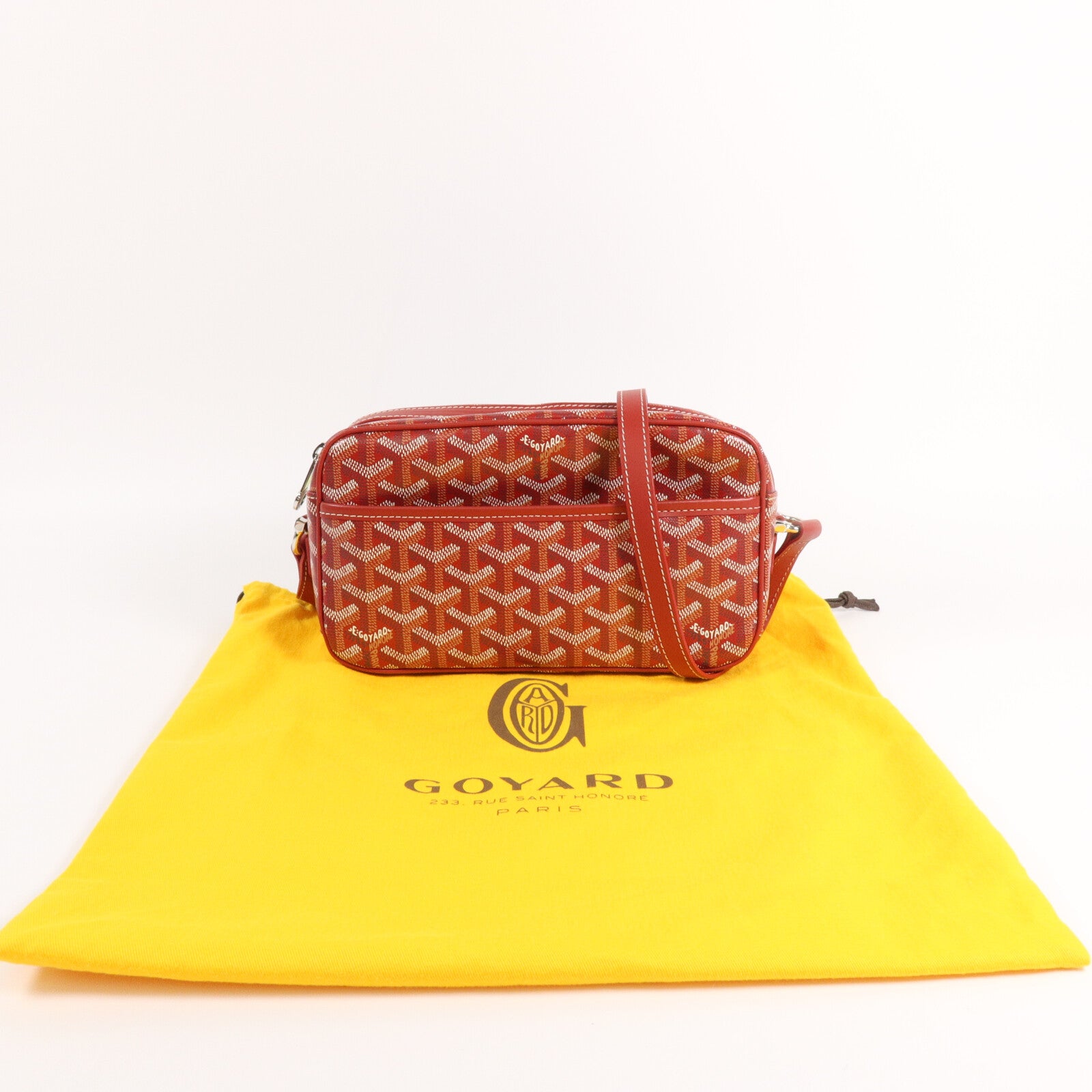 GOYARD 塗層帆布Cap Vert PM肩背袋