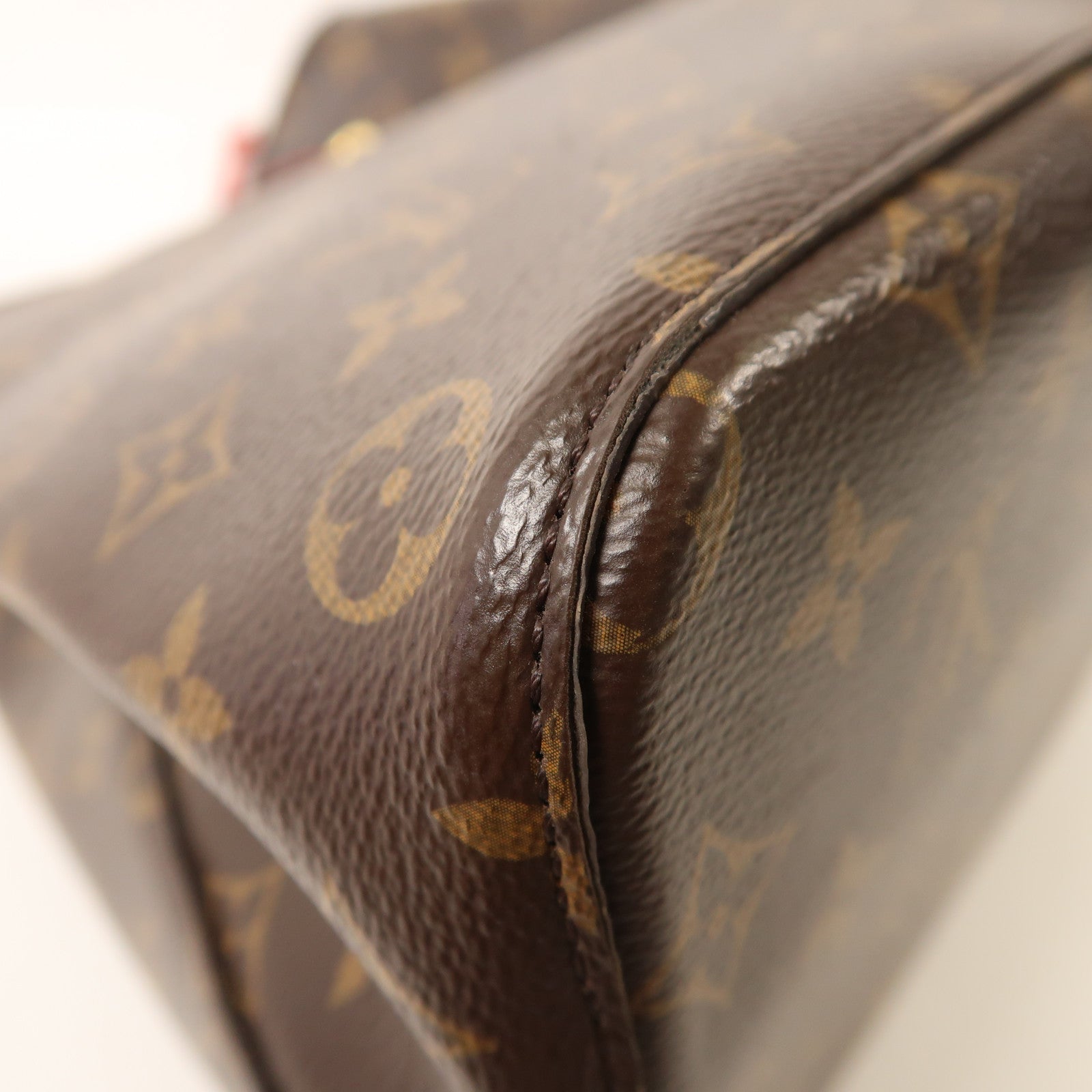 LOUIS VUITTON Monogram Neo Noe Bucket Bag金扣肩背袋Coquelicot