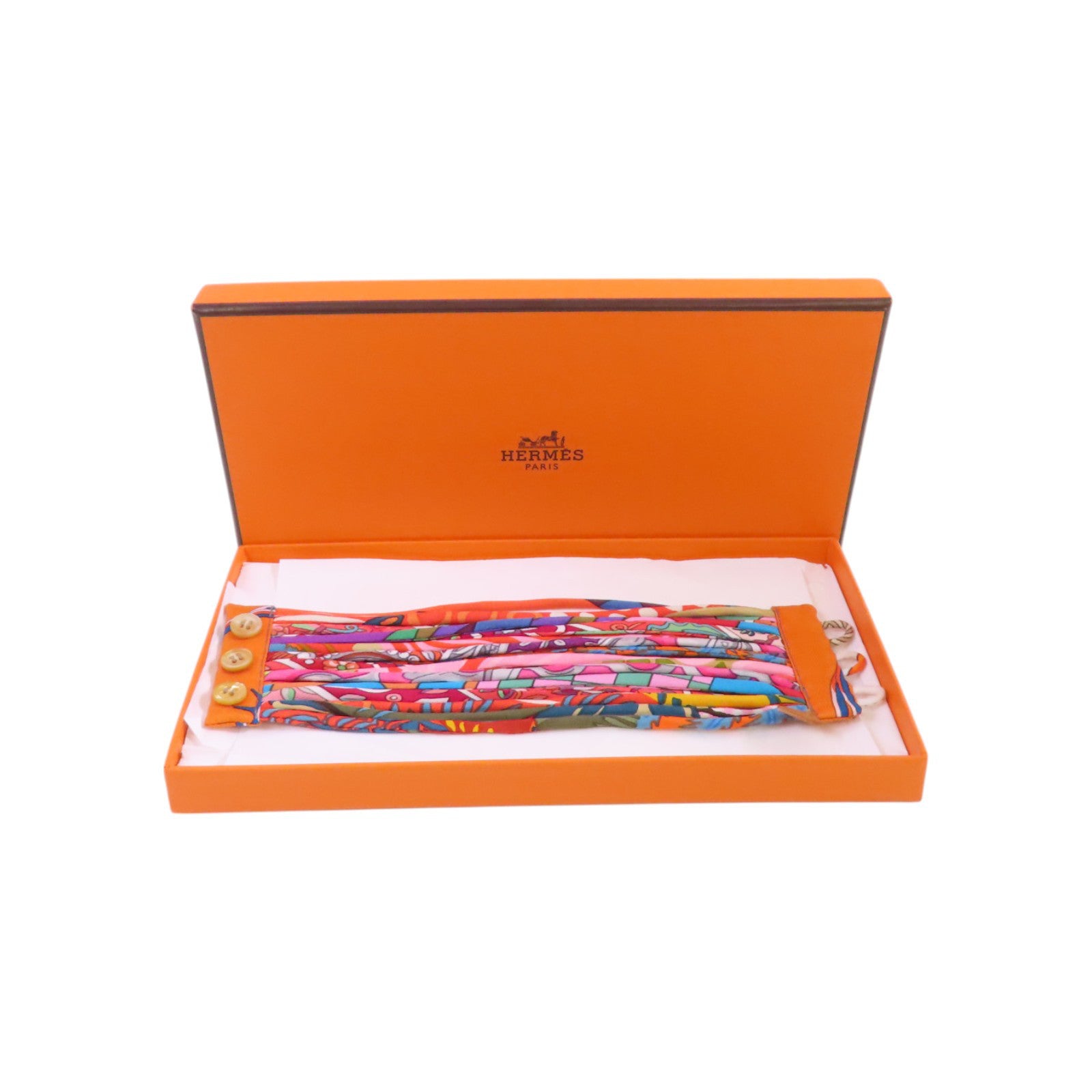 HERMES 【激減優惠】絲質Multistrand Silk Bracelet手鏈