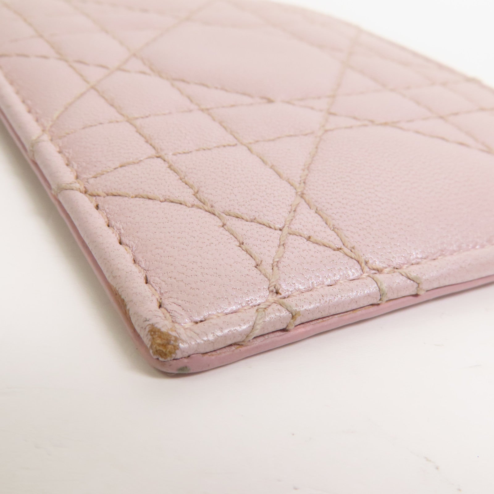 Dior 【激減優惠】羊皮皮革Card Case金扣卡片套