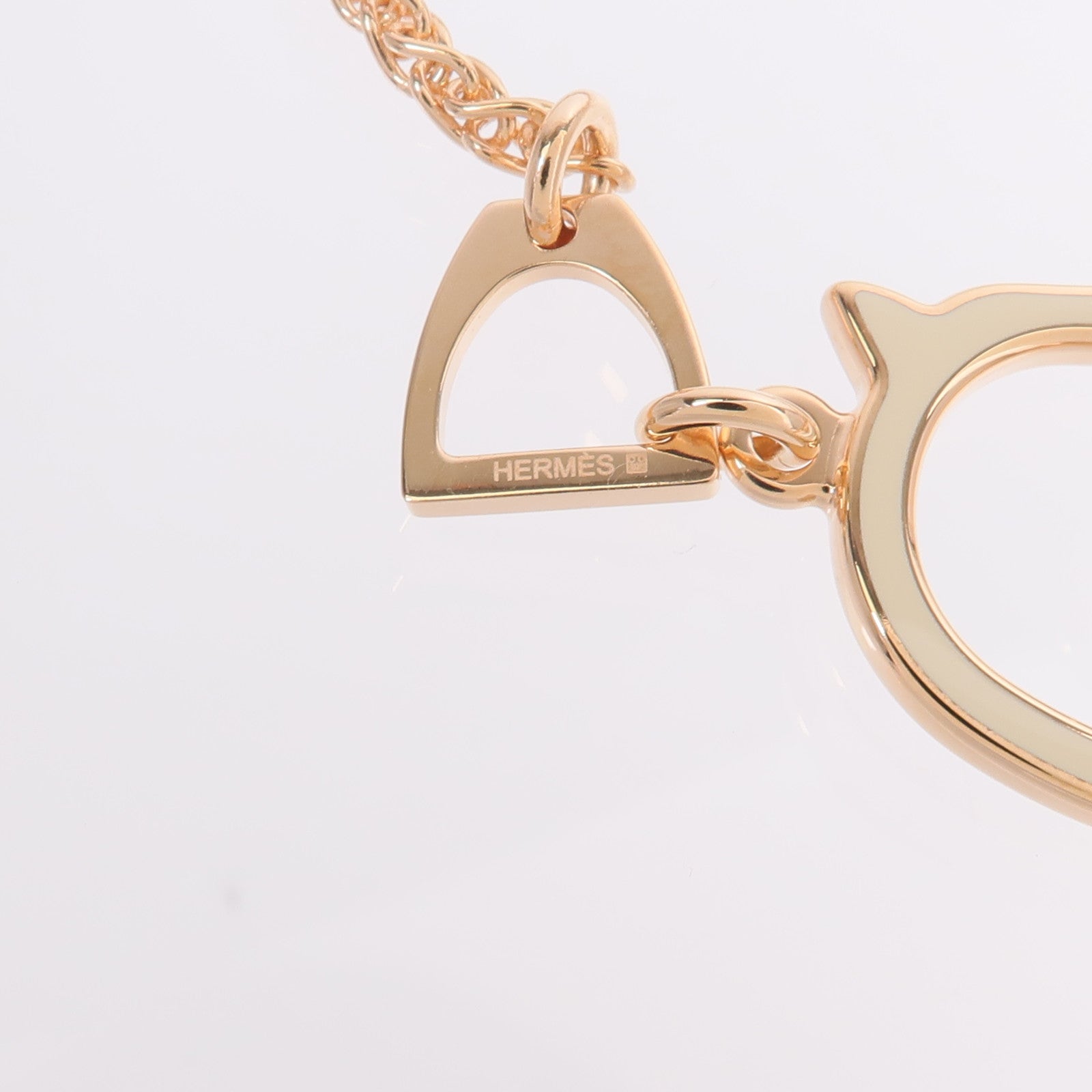 HERMES 金屬Tonnerre Necklace項鍊