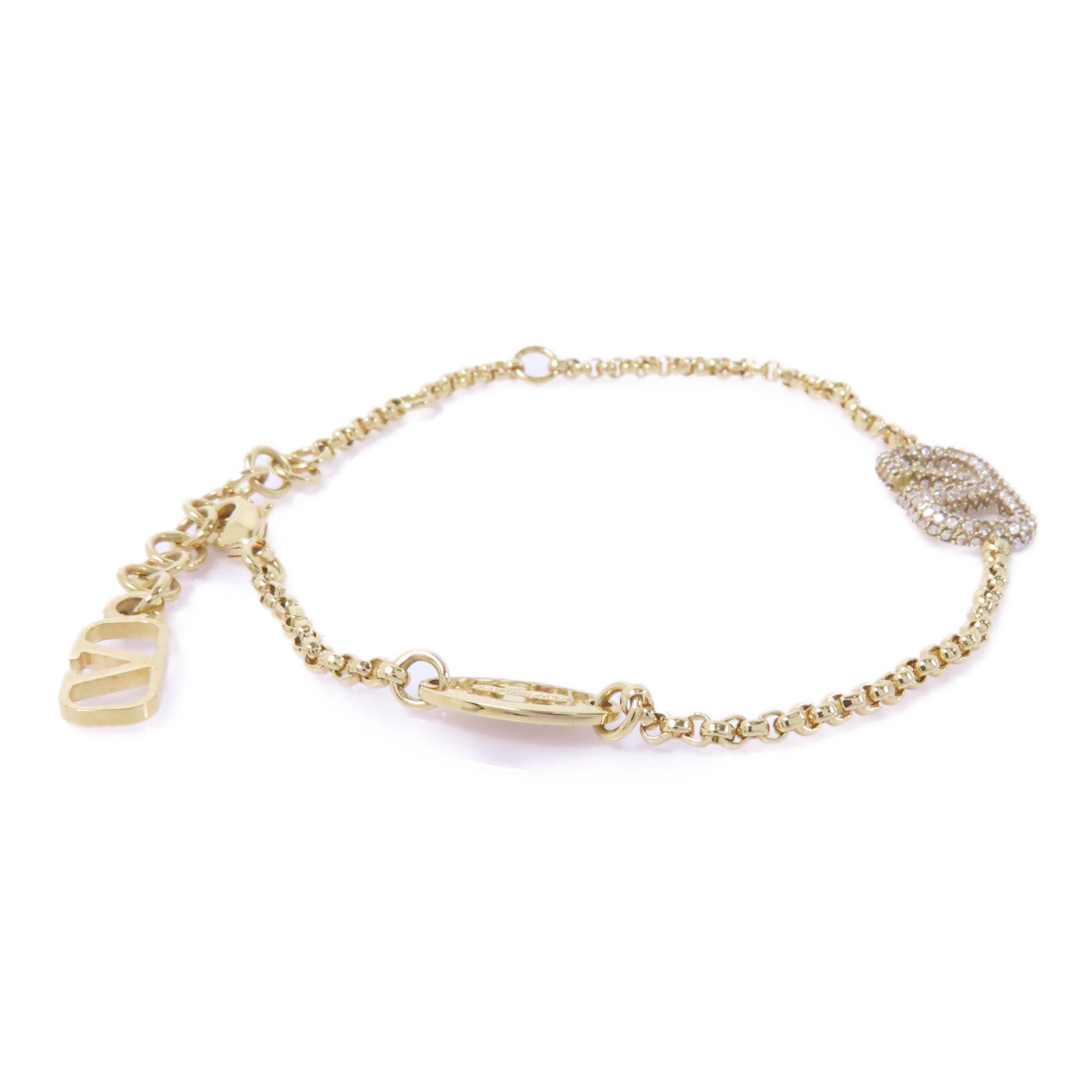 Valentino 金屬Bracelet手鏈金色