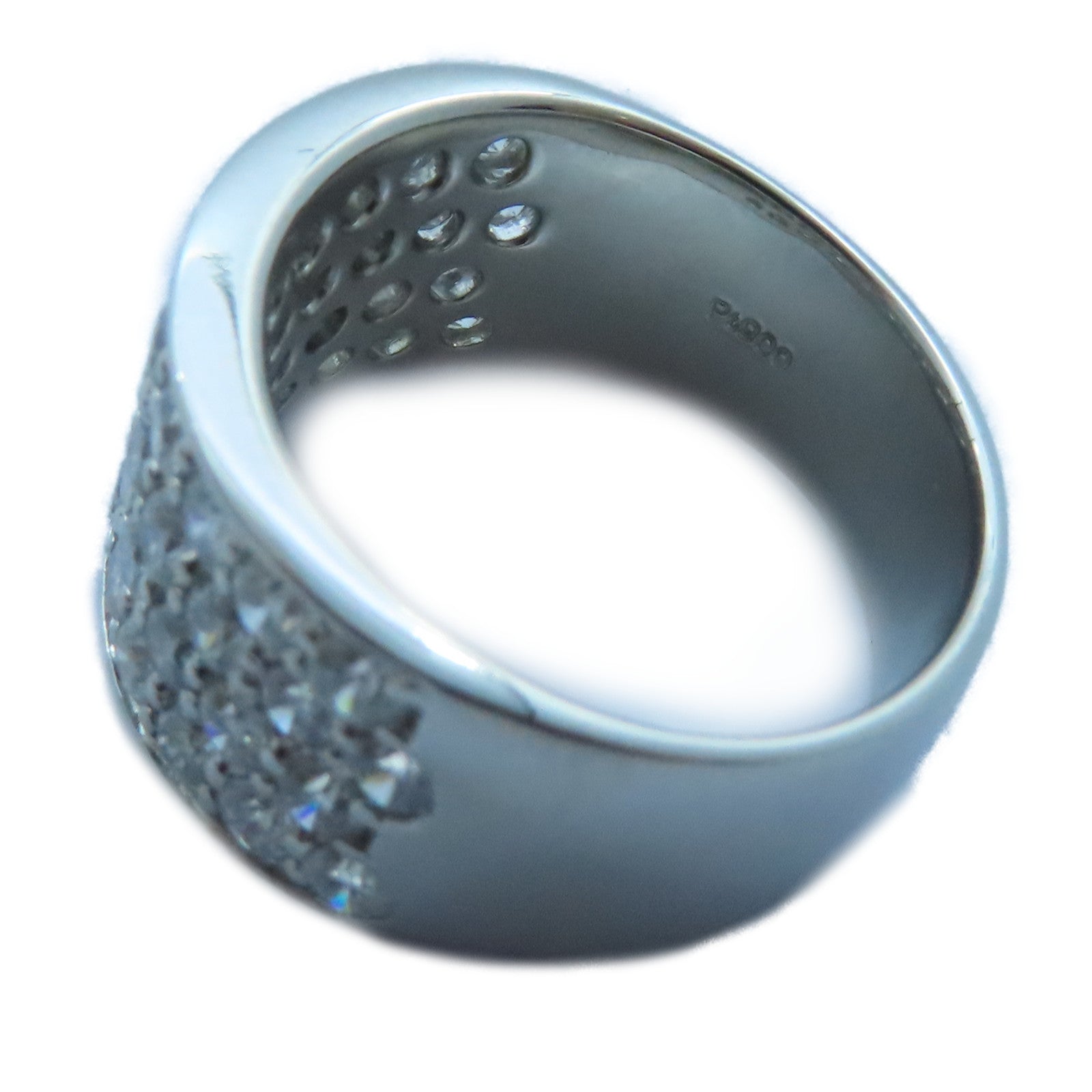 JEWELRY PT900白金Diamond Ring 2.00ct鑽石戒指US#6.25