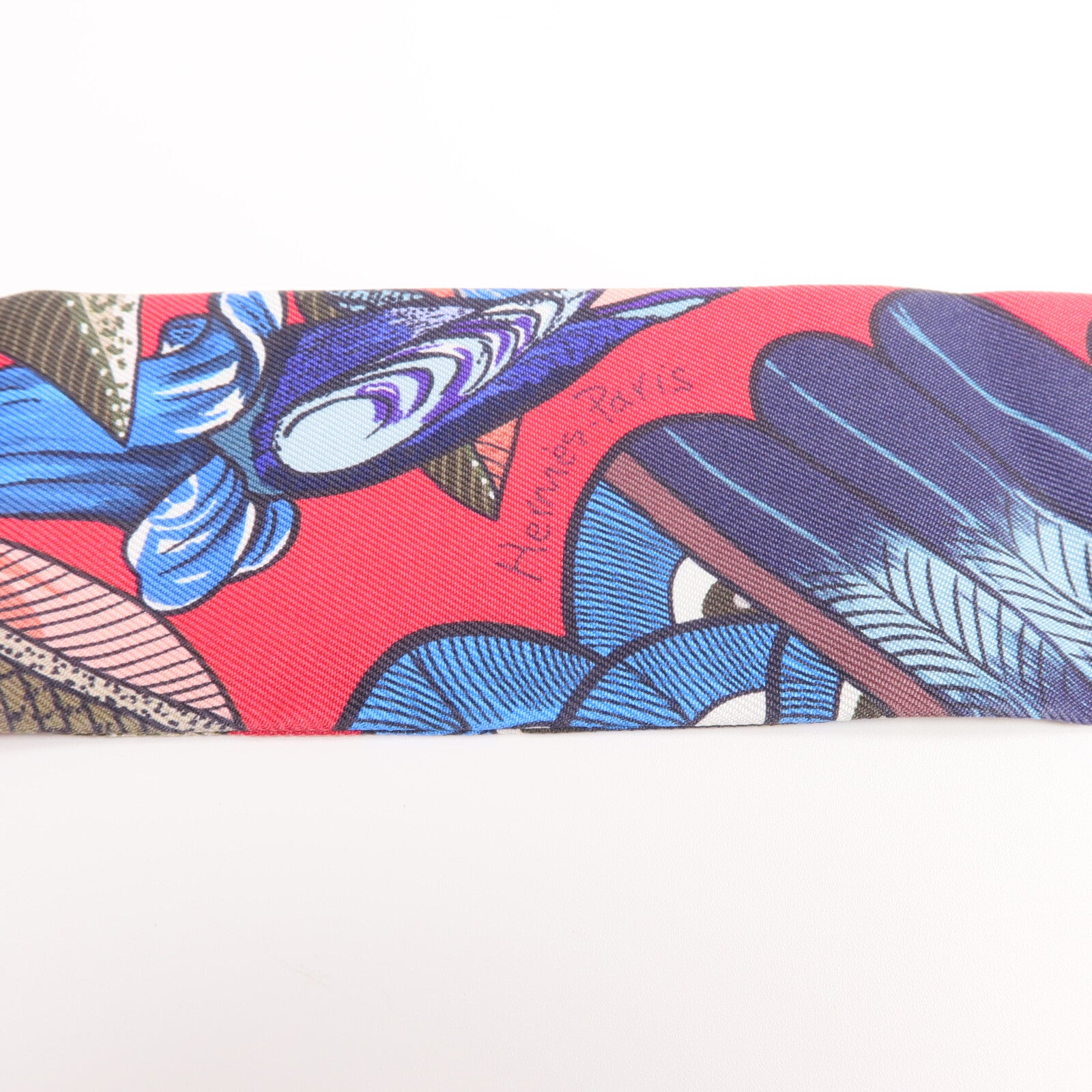 HERMES 絲質Twilly絲巾