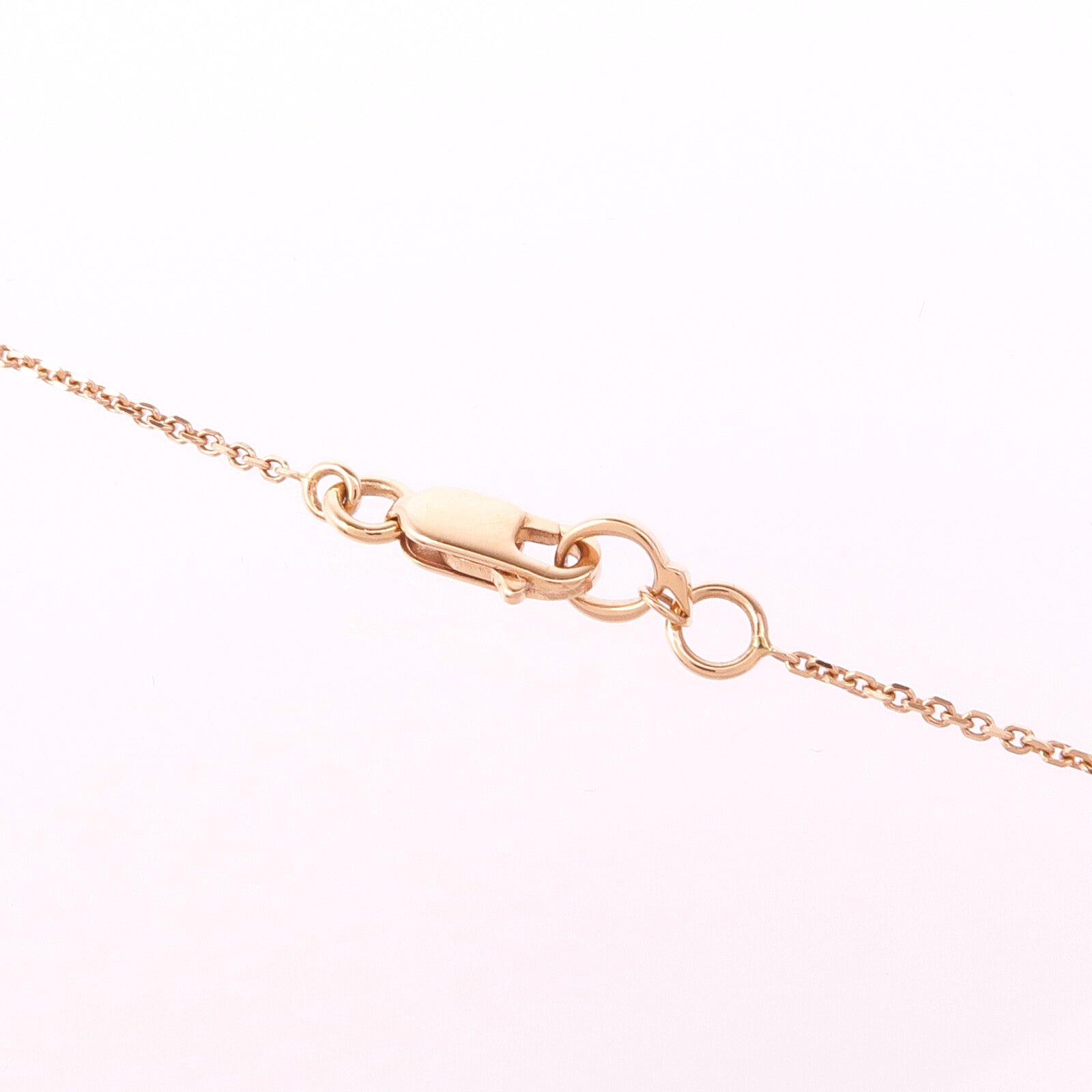 JEWELRY 18K玫瑰金Wulu Small Red Agate Diamond Necklace紅瑪瑙/鑽石項鏈