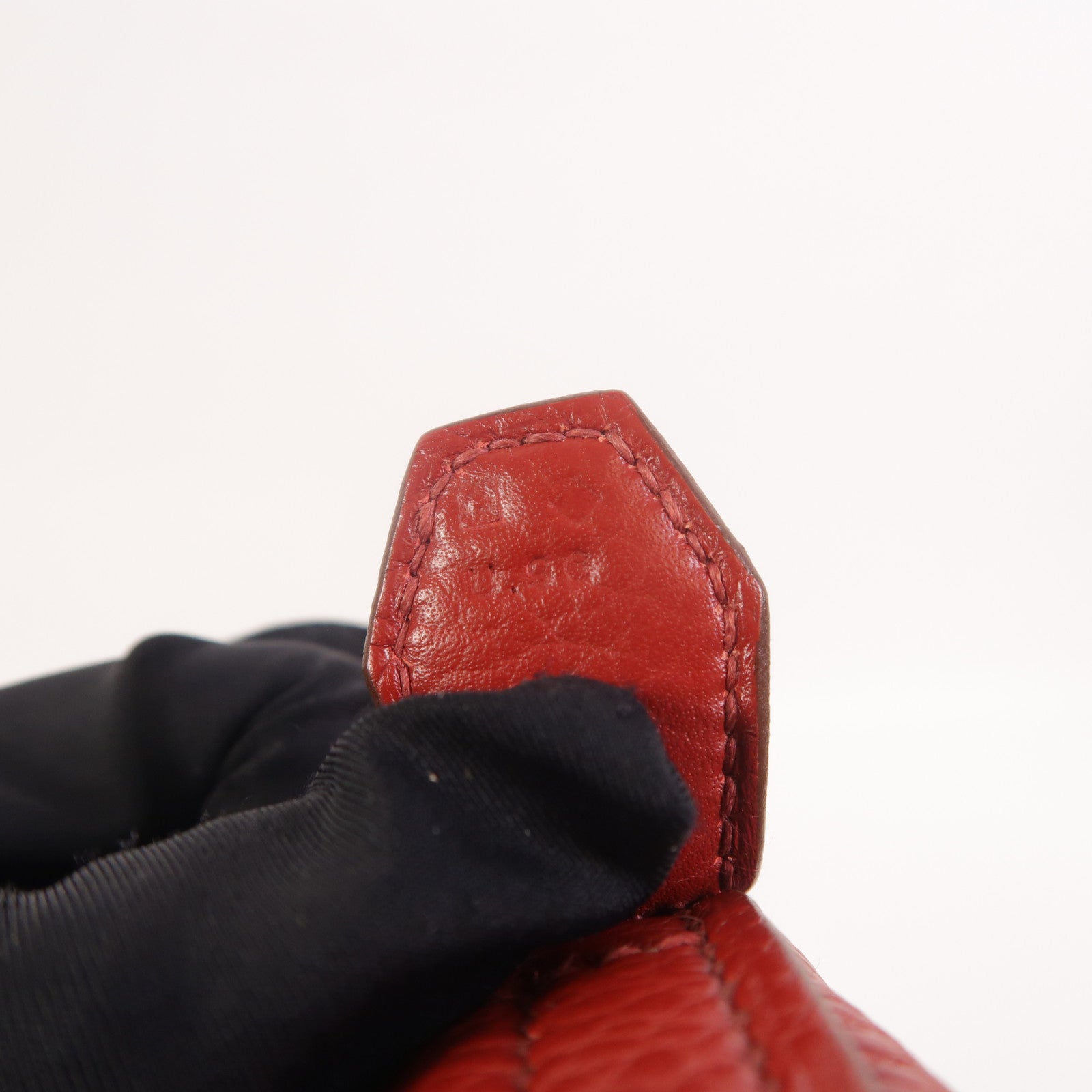 HERMES Clemence皮革Bolide 31手挽肩背兩用袋Rouge Garance