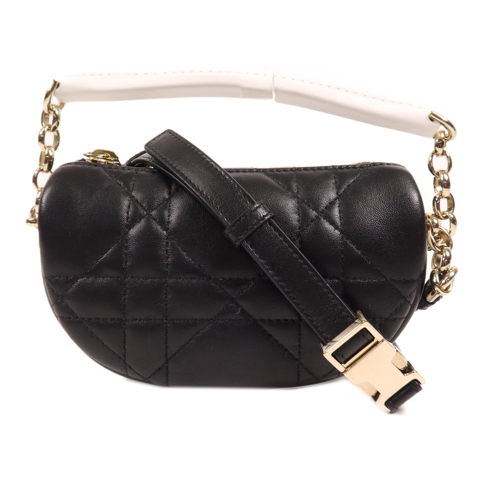 Dior 羊皮皮革Vibe Hobo Bag金扣手挽肩背兩用袋
