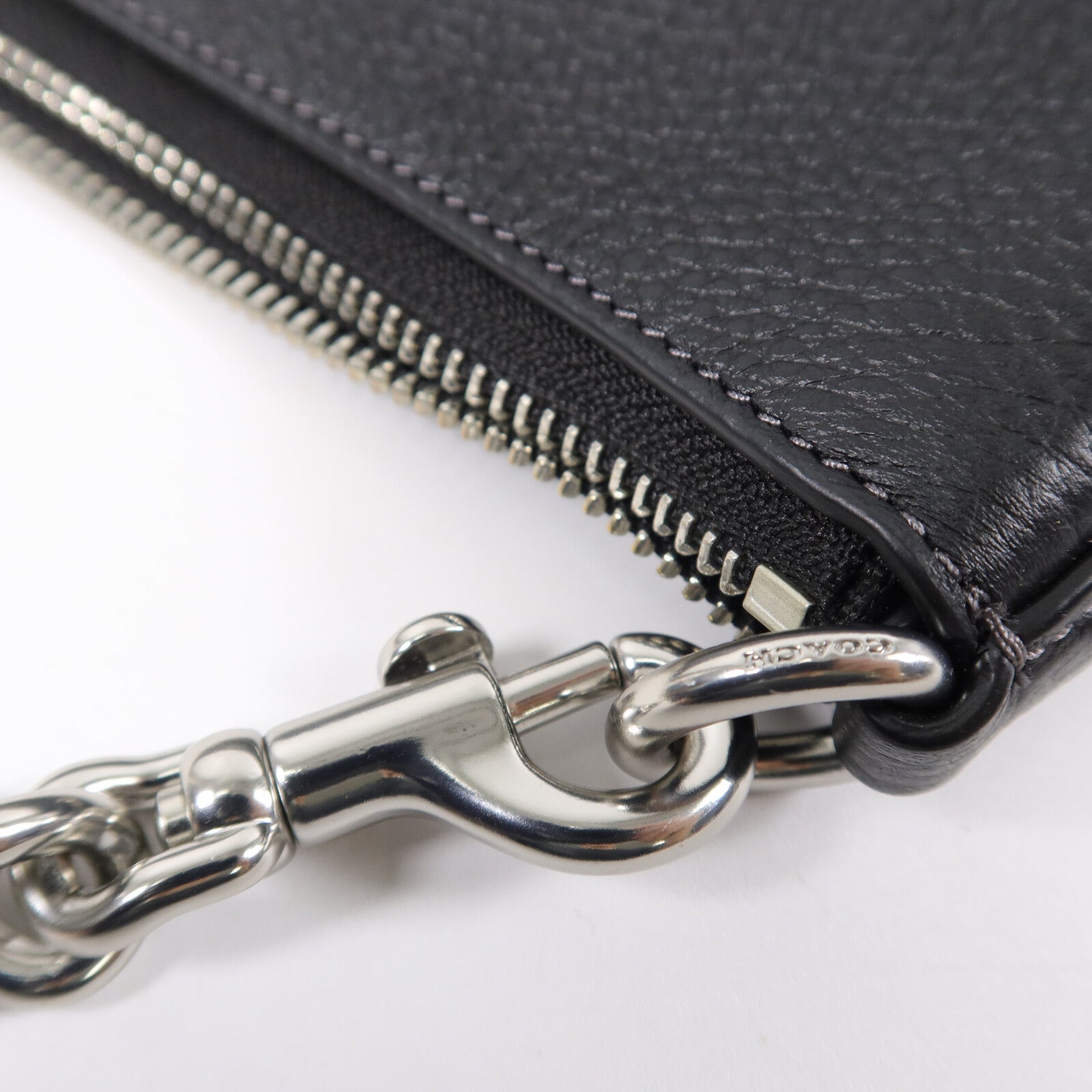 COACH 牛皮皮革Charlotte鏈帶肩背袋