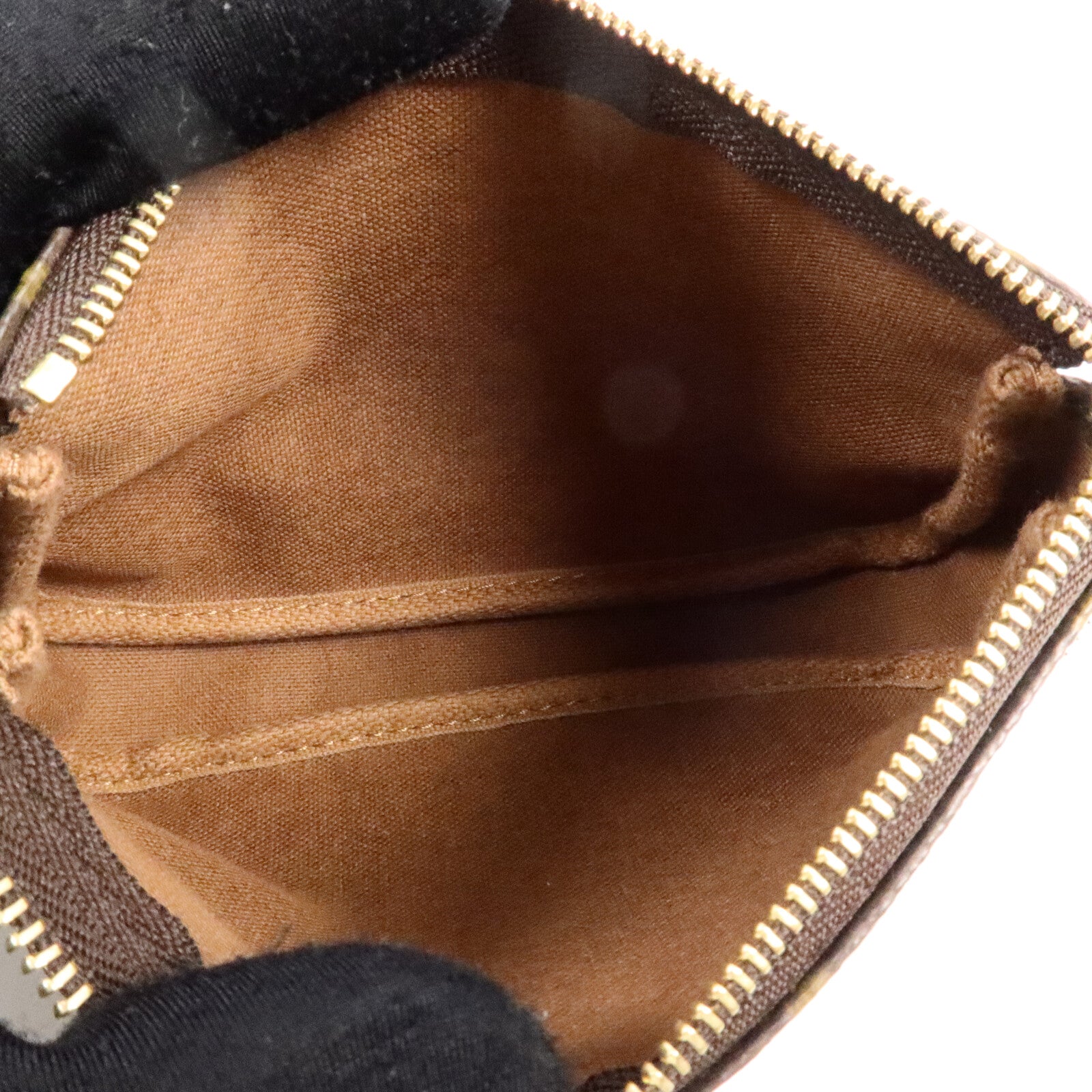 LOUIS VUITTON Monogram Mini Pochette Accessoires金扣手挽袋