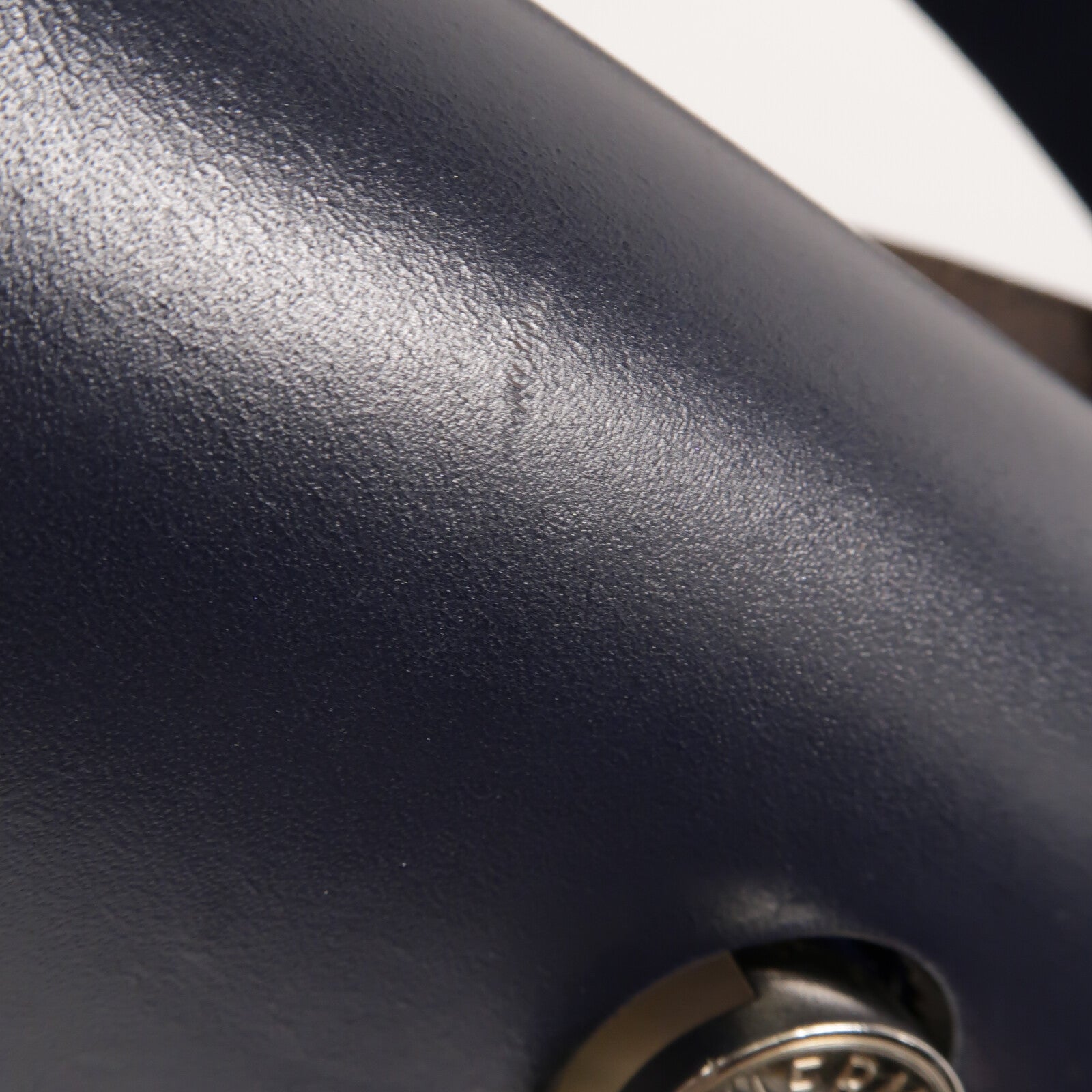 HERMES 帆布Herbag PM手挽肩背兩用袋Blue Eletric