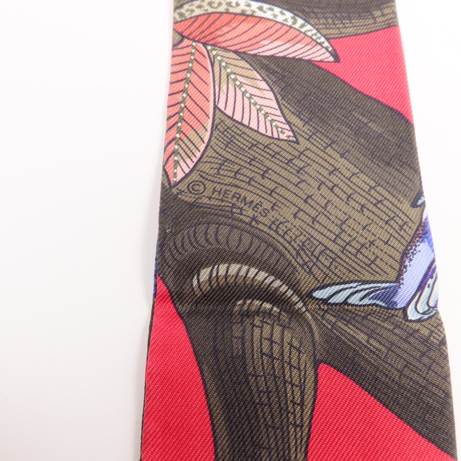 HERMES 絲質Twilly絲巾