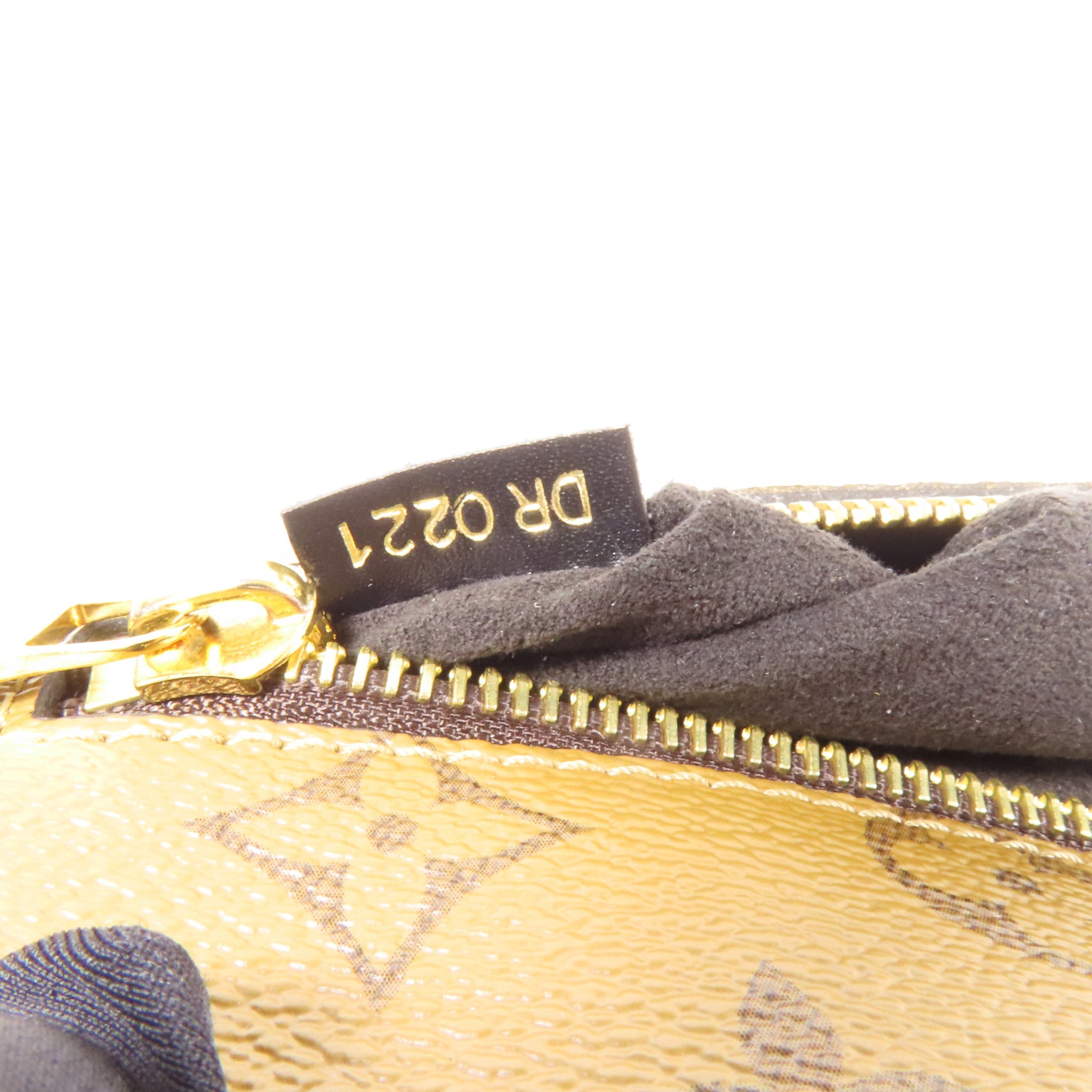 LOUIS VUITTON Monogram Reverse Pochette Metis金扣手挽肩背兩用袋