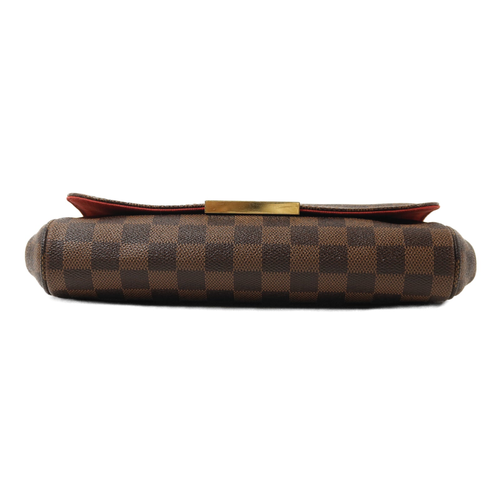 LOUIS VUITTON Damier Favorite MM金扣手挽肩背兩用袋