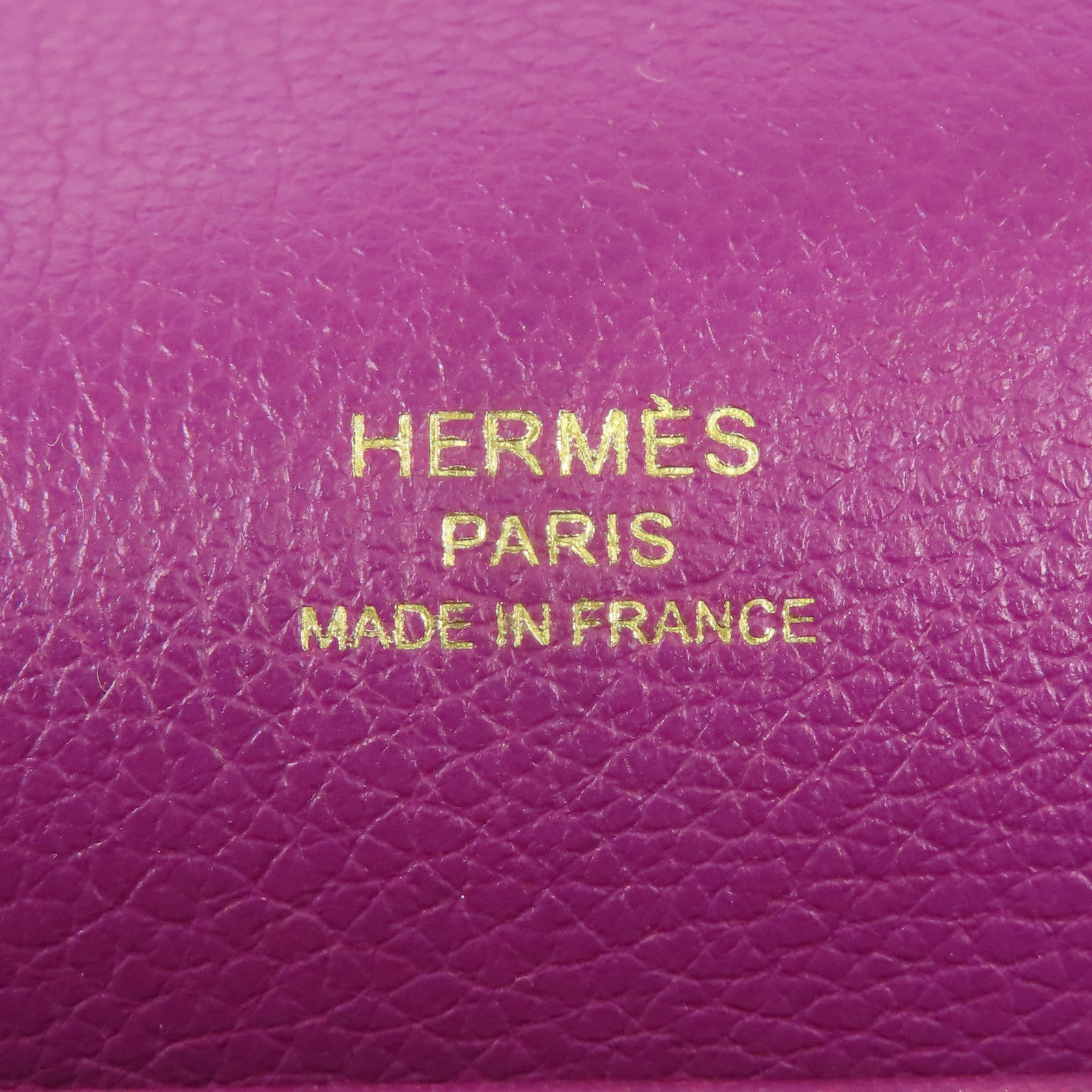 HERMES Evercolor皮革Roulis 23金扣肩背袋Anemone
