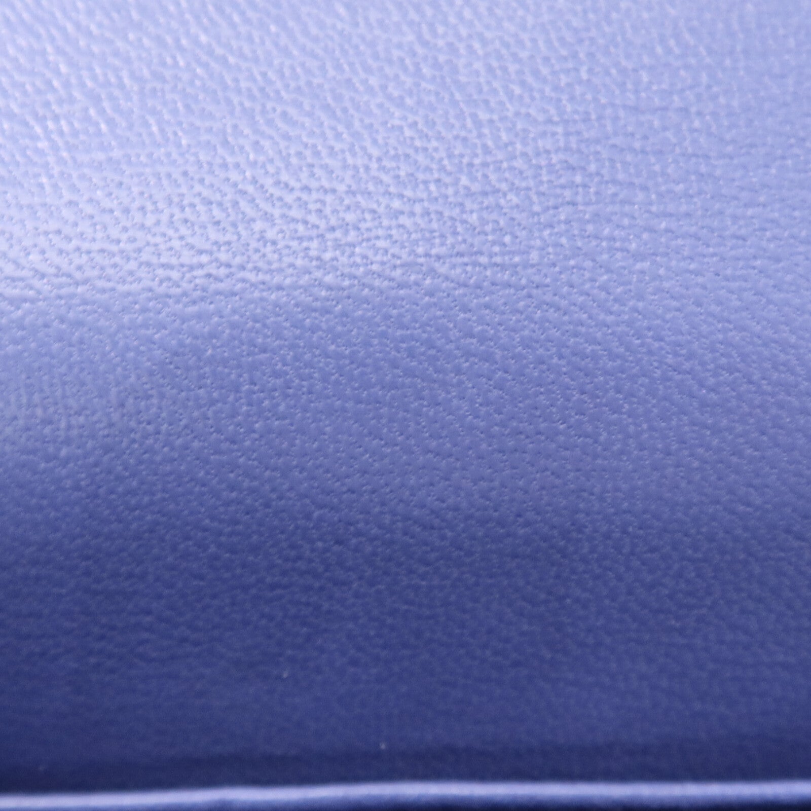HERMES Chevre皮革Verrou Mini銀扣鏈帶肩背袋Bleu Brighton