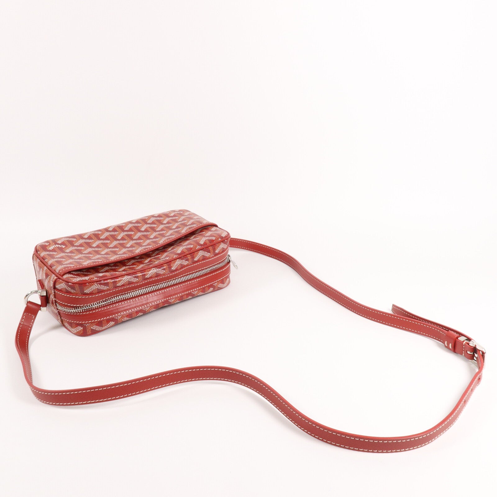 GOYARD 塗層帆布Cap Vert PM肩背袋
