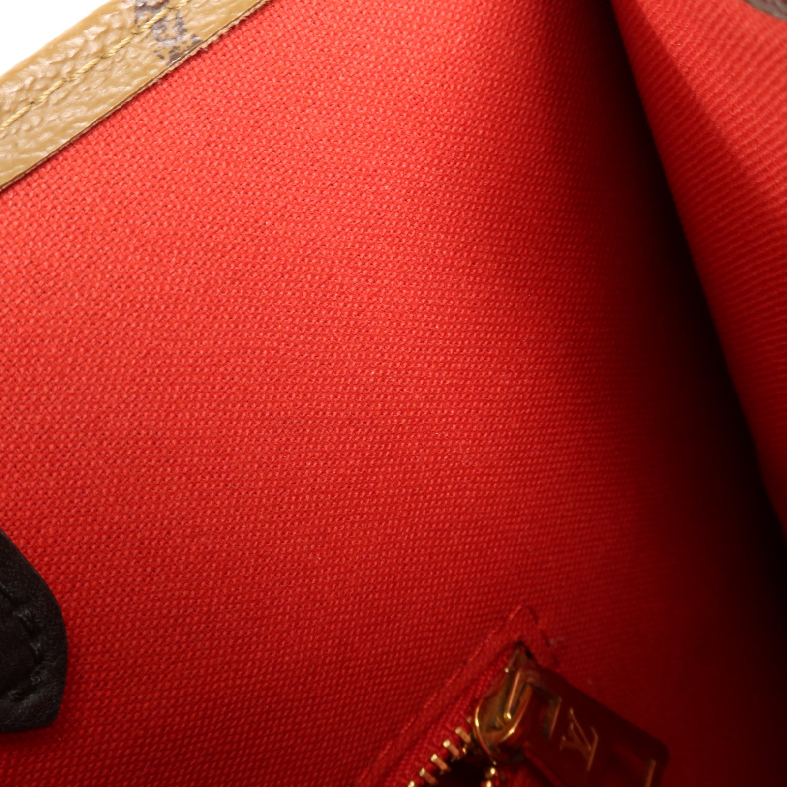 LOUIS VUITTON Monogram Giant On The Go MM金扣手挽肩背兩用袋