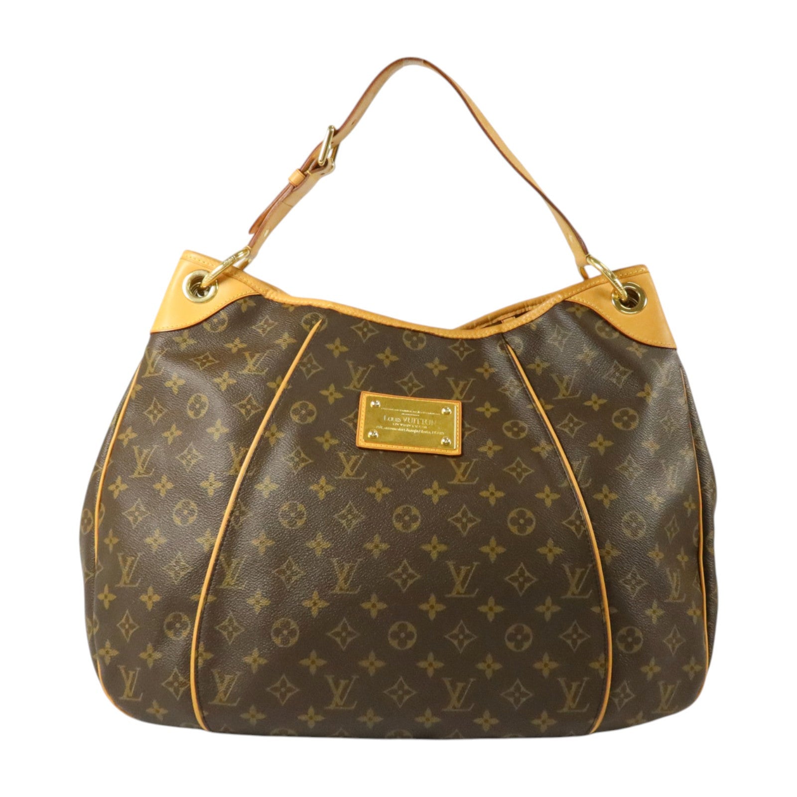 LOUIS VUITTON Monogram Galliera GM金扣肩背袋