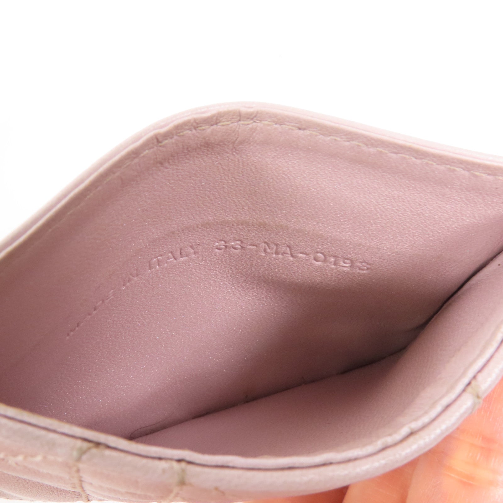 Dior 【激減優惠】羊皮皮革Card Case金扣卡片套