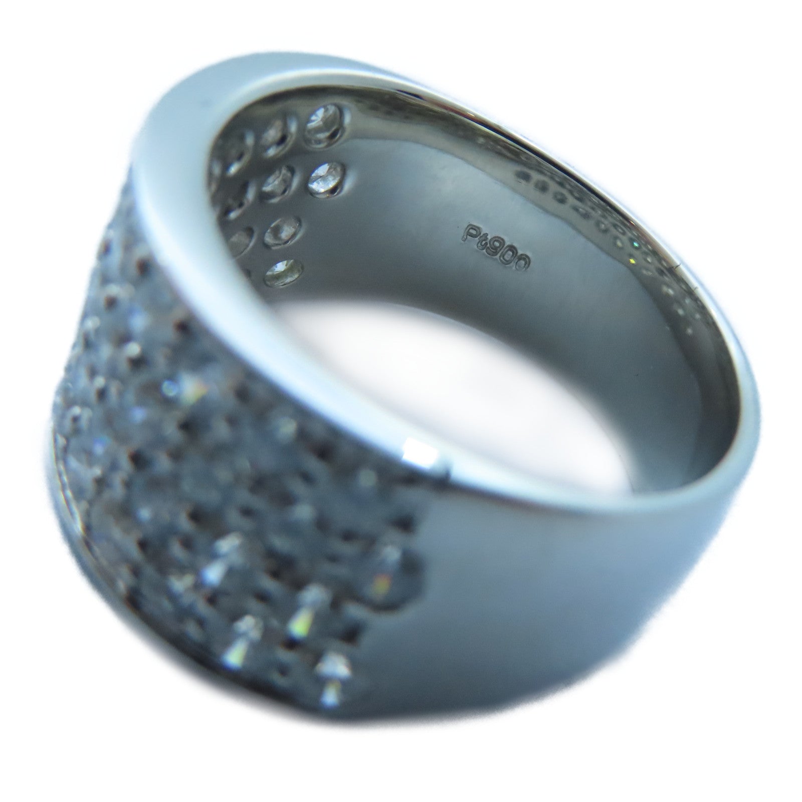 JEWELRY PT900白金Diamond Ring 2.00ct鑽石戒指US#6.25