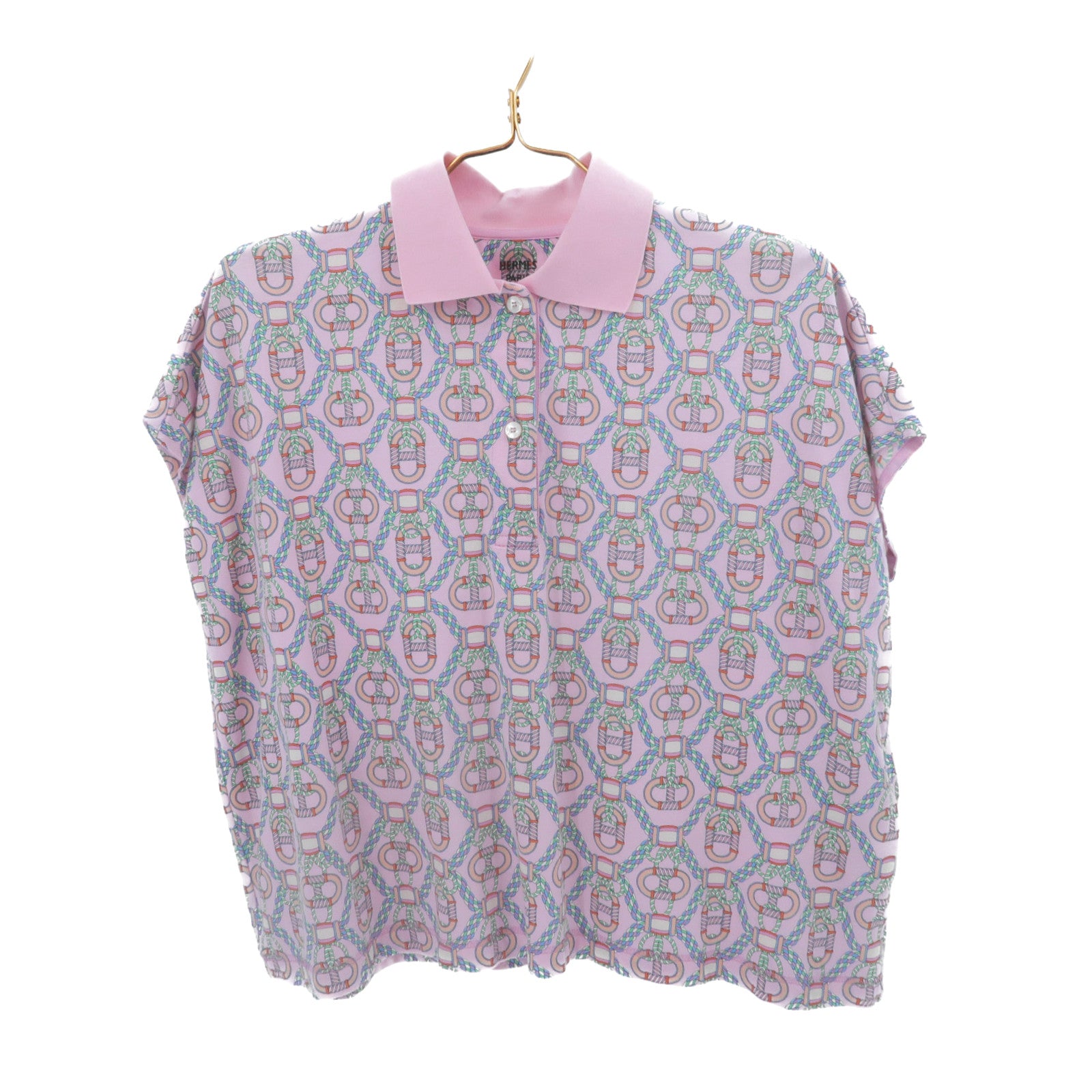 HERMES Cotton Kanoe Polo Shirt上衣
