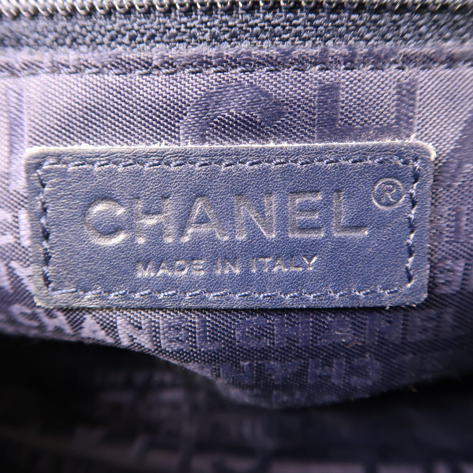 CHANEL 羊皮皮革Vintage Shoulder Bag銀扣鏈帶肩背袋