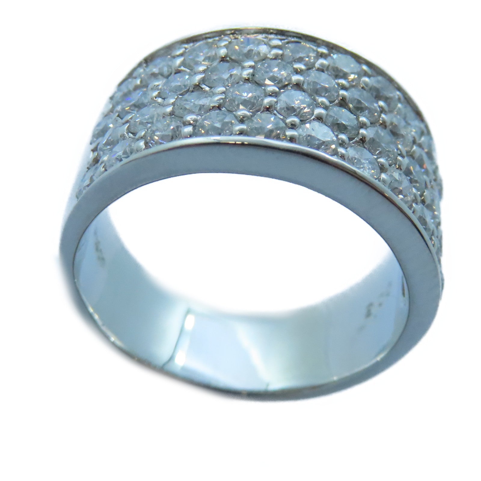 JEWELRY PT900白金Diamond Ring 2.00ct鑽石戒指US#6.25