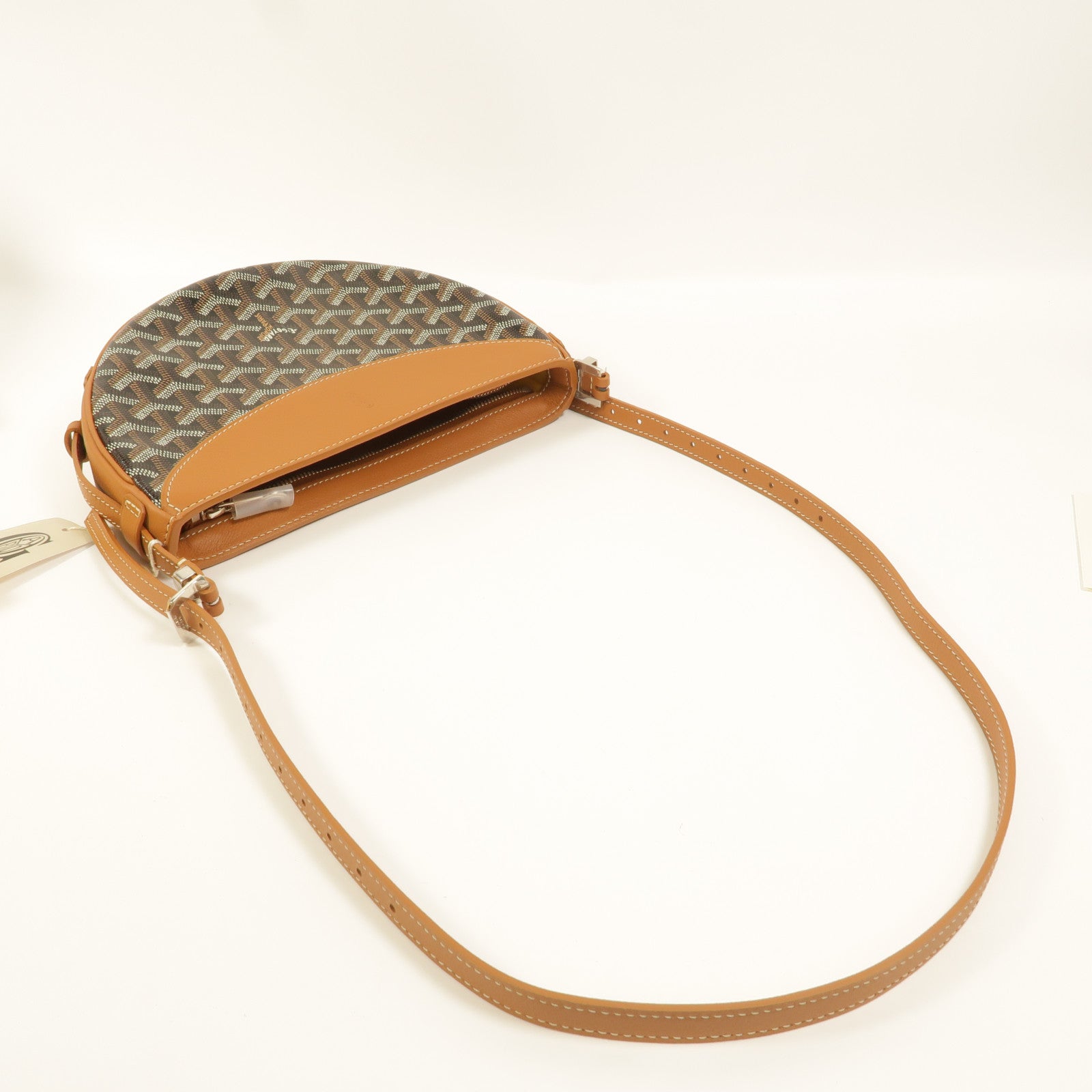 GOYARD 塗層帆布Hirondelle肩背袋
