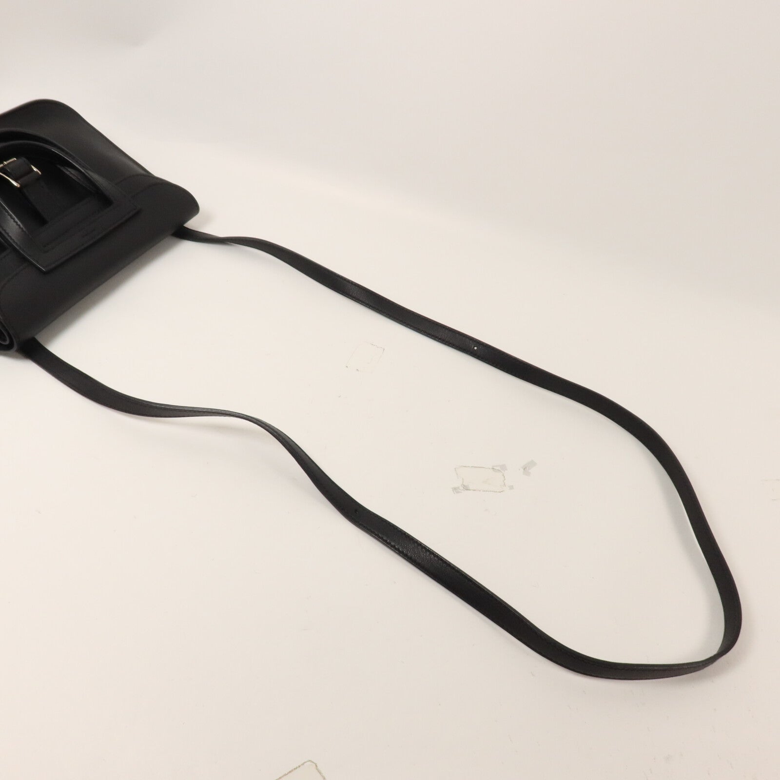 HERMES Swift皮革Mini Halzan手挽肩背兩用袋Noir