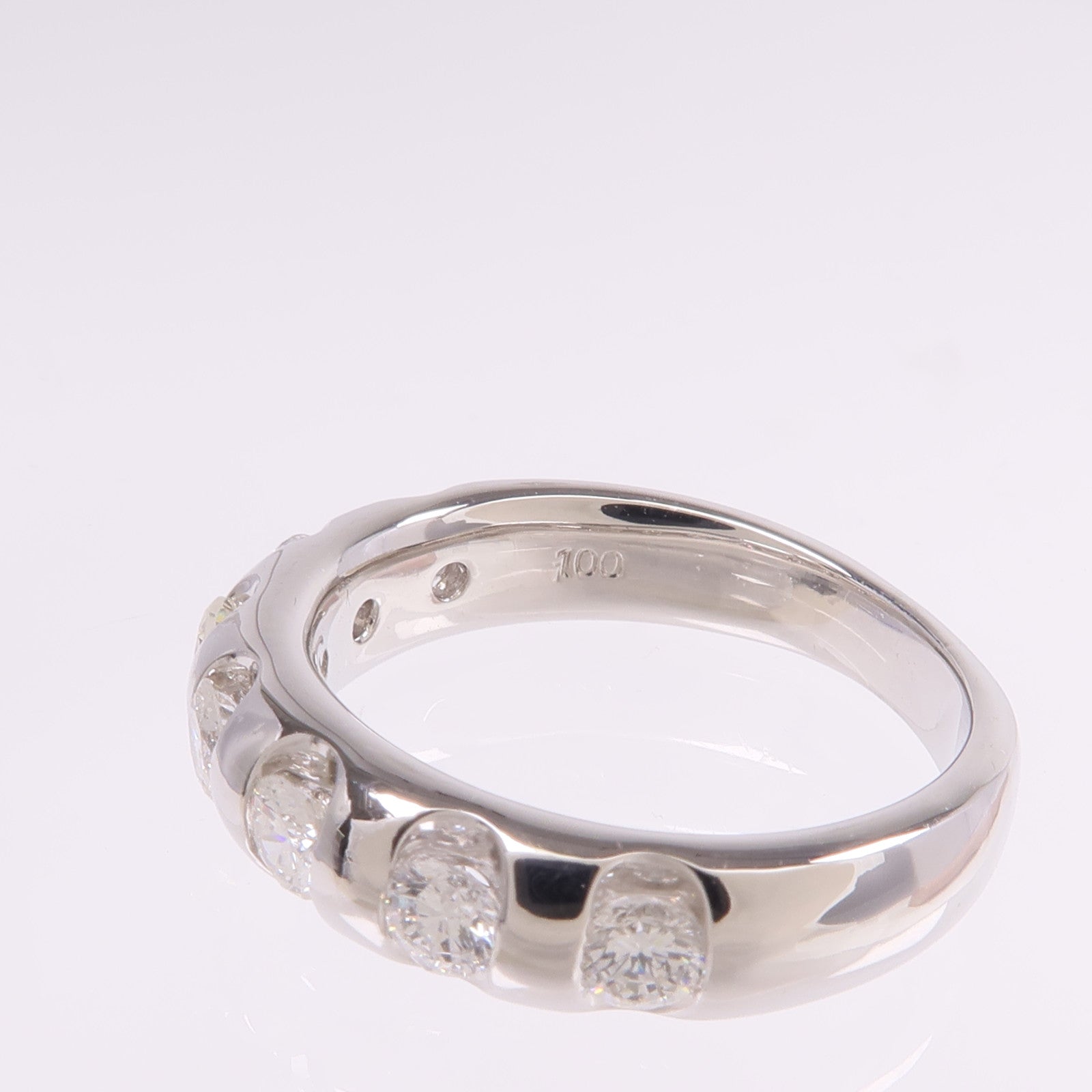 JEWELRY PT900鉑金Diamond Ring鑽石戒指US#7.25
