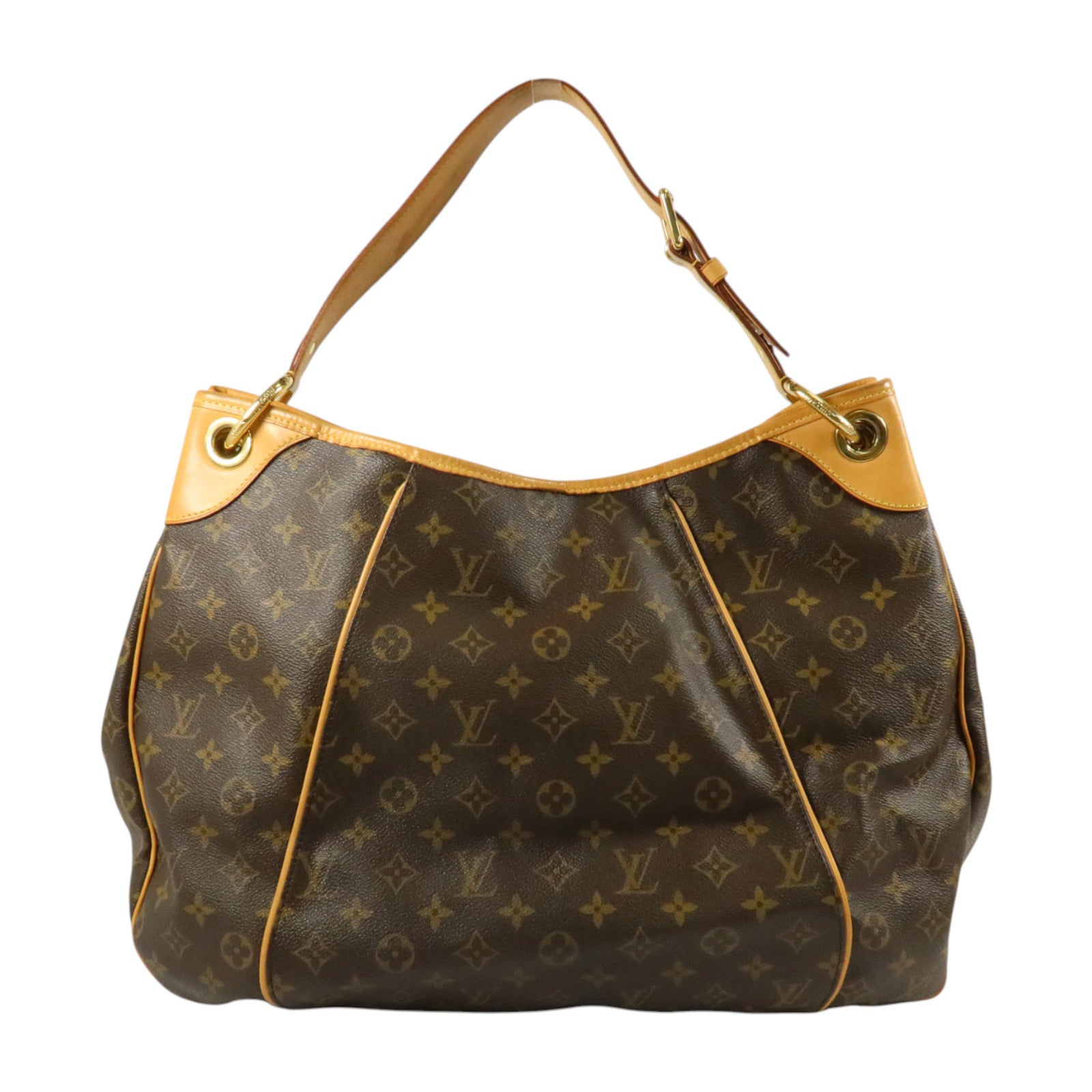 LOUIS VUITTON Monogram Galliera GM金扣肩背袋