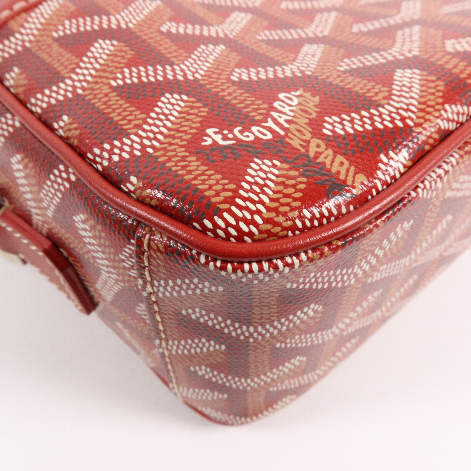 GOYARD 塗層帆布Cap Vert PM肩背袋