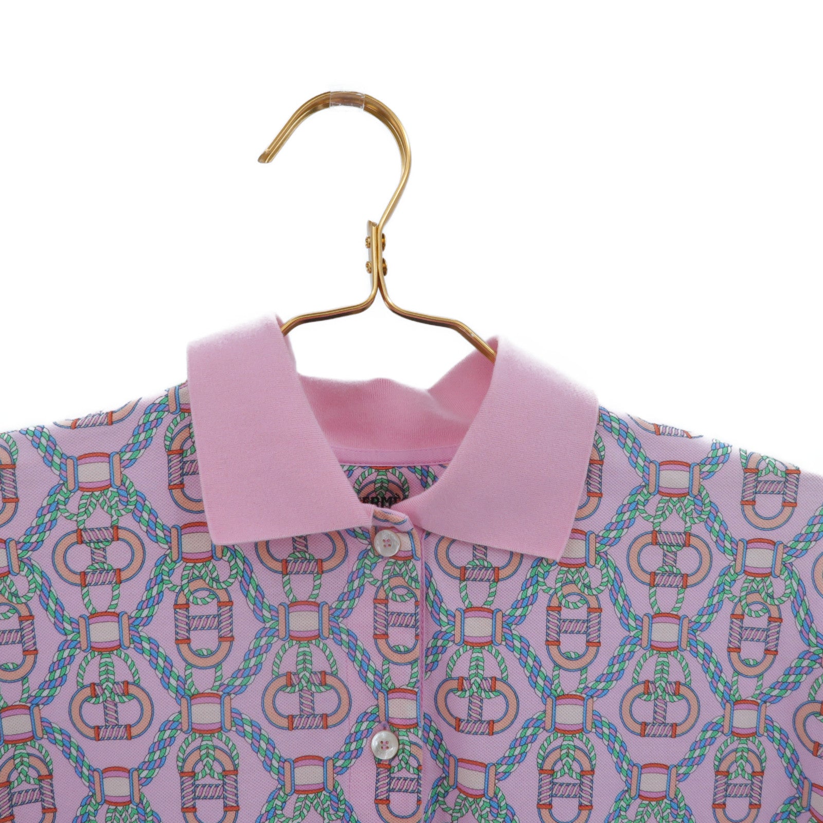 HERMES Cotton Kanoe Polo Shirt上衣