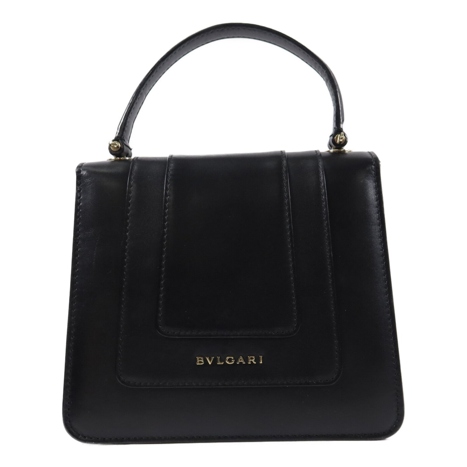 BVLGARI 牛皮皮革Serpenti Forever Small手挽肩背兩用袋