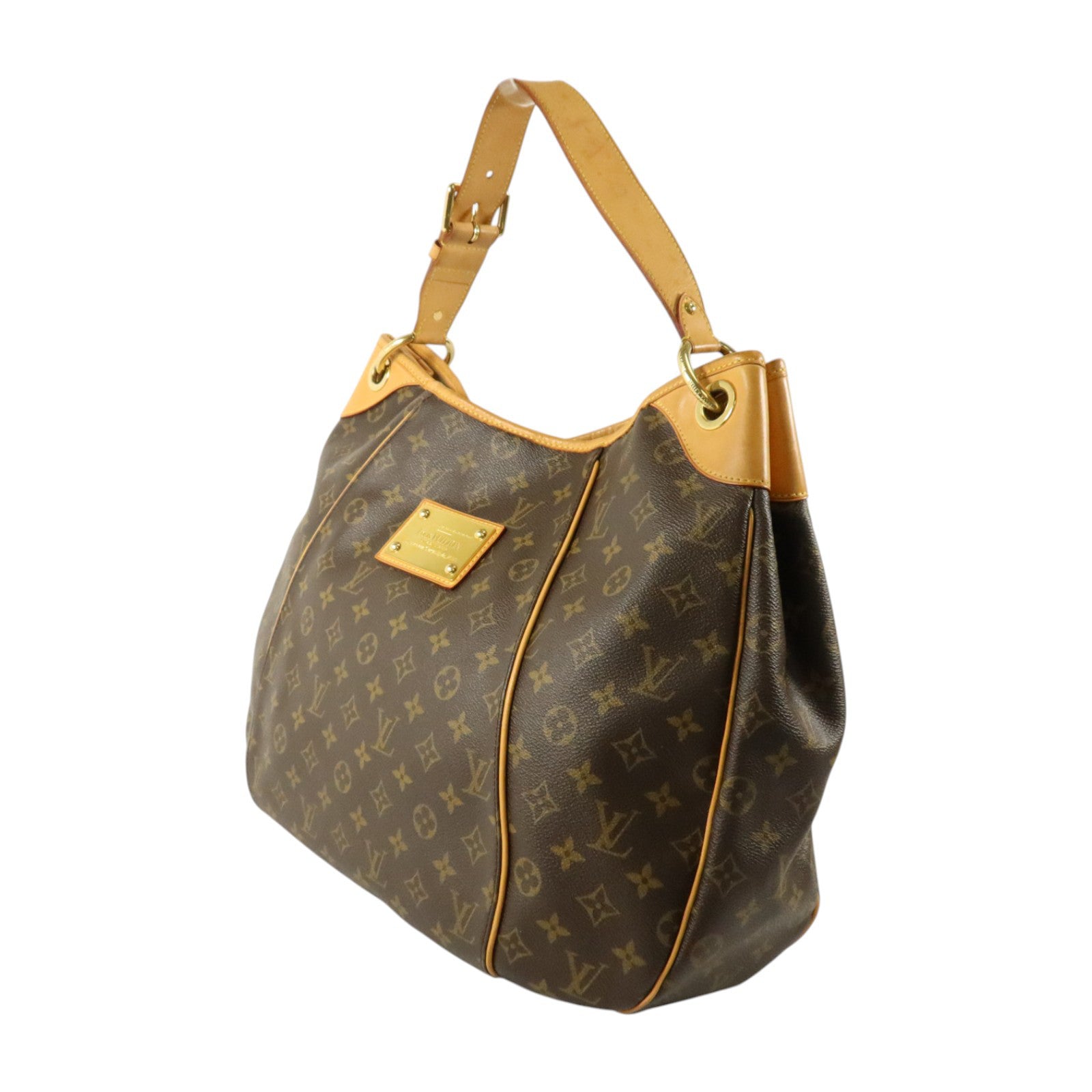 LOUIS VUITTON Monogram Galliera GM金扣肩背袋