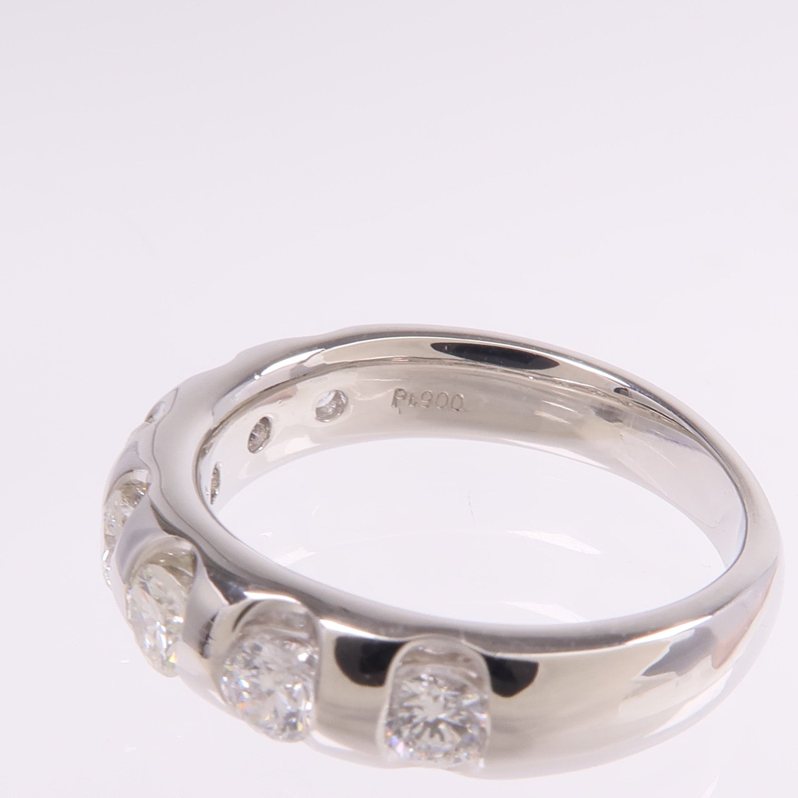 JEWELRY PT900鉑金Diamond Ring鑽石戒指US#7.25