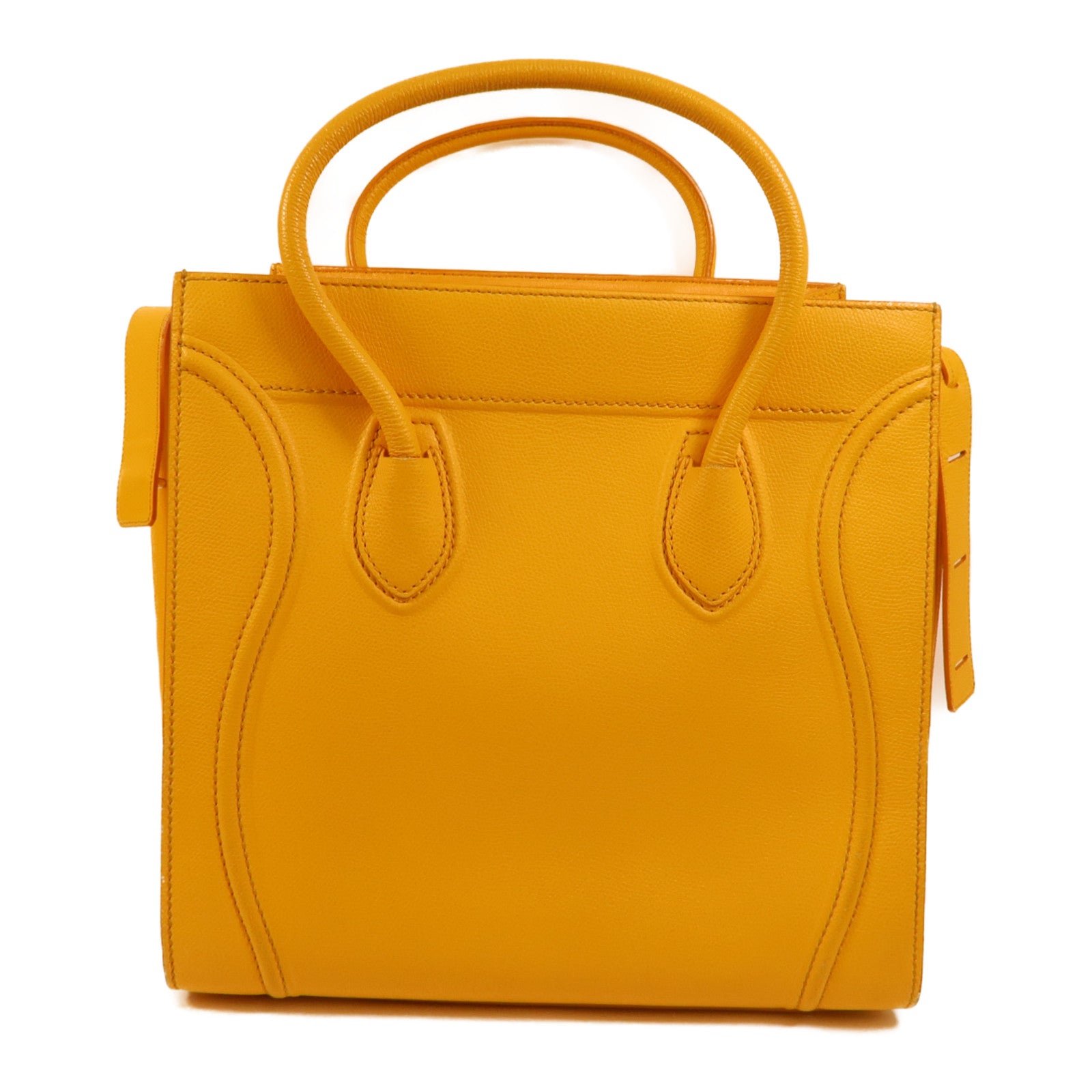 CELINE 牛皮皮革Medium Phantom Luggage手挽袋