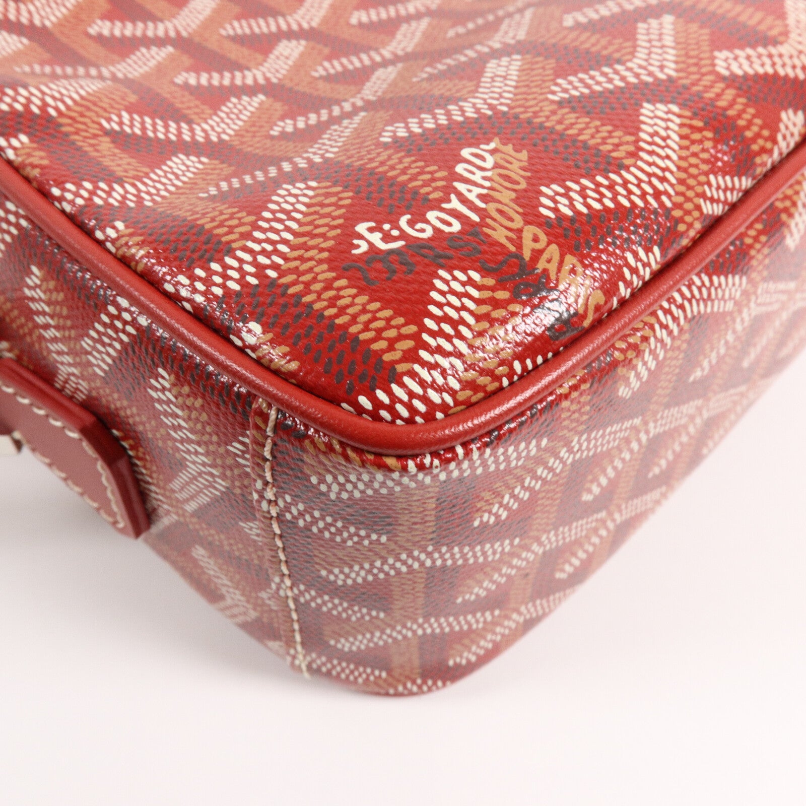 GOYARD 塗層帆布Cap Vert PM肩背袋