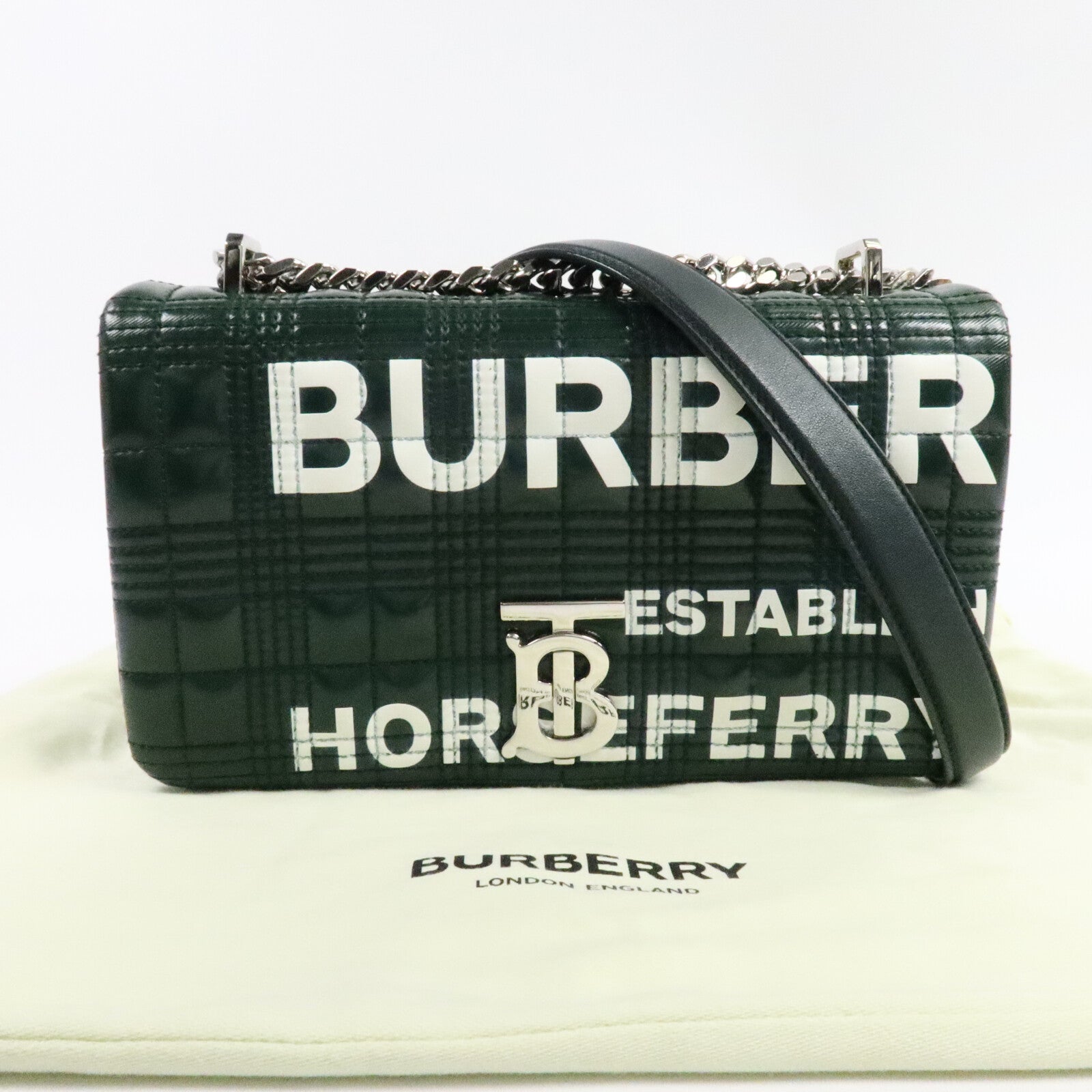 BURBERRY 牛皮皮革Lola肩背袋