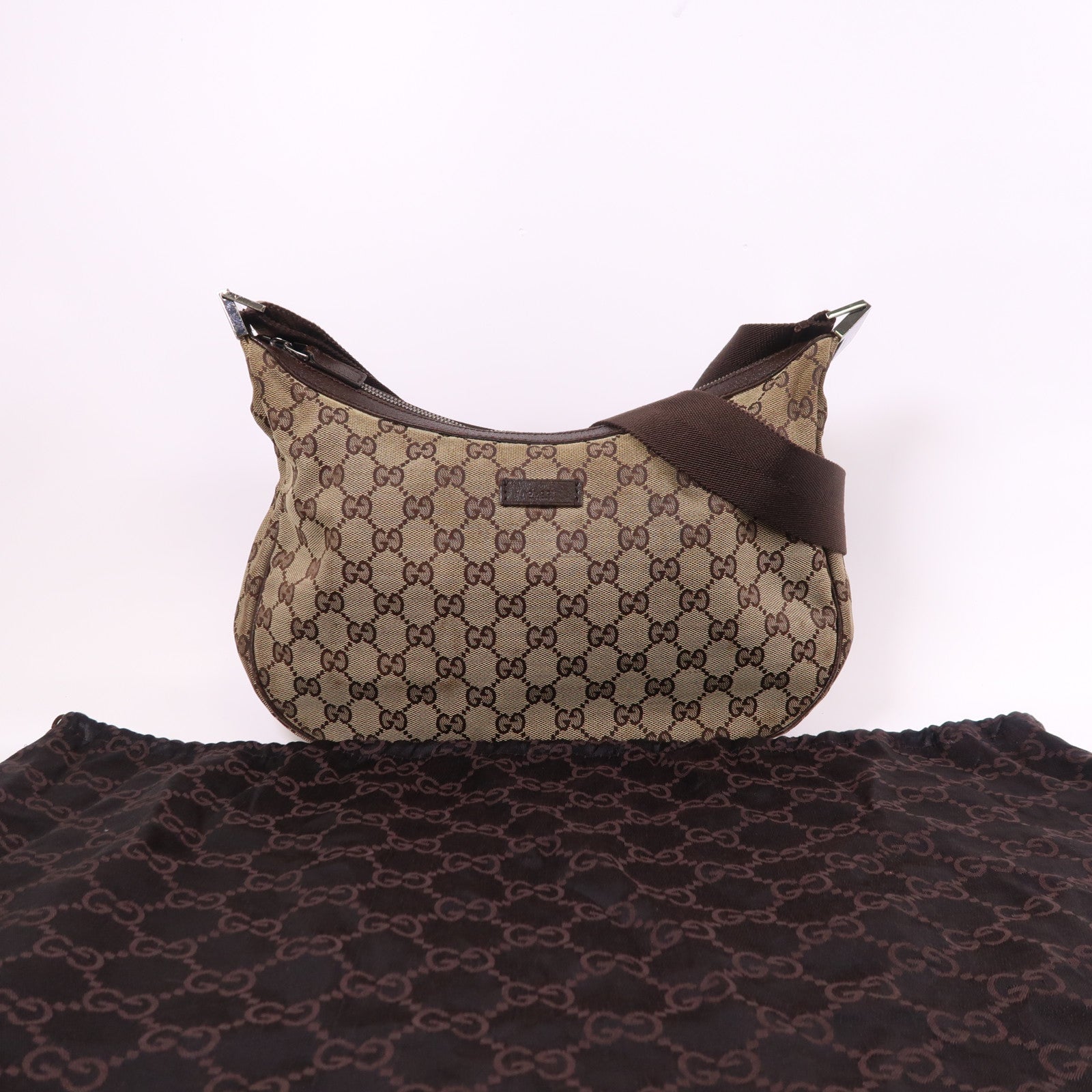 GUCCI 帆布Shoulder Bag肩背袋