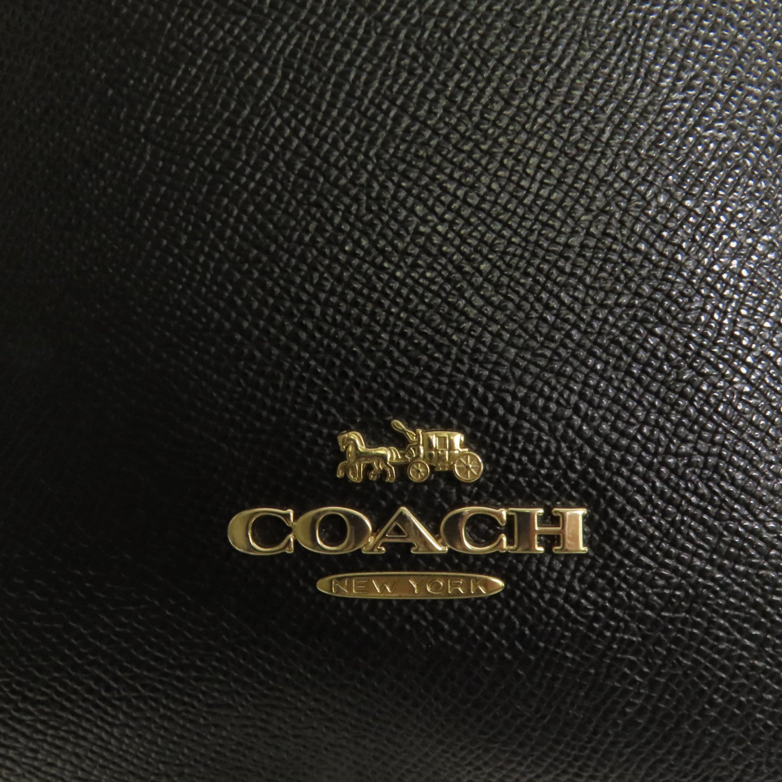 COACH 牛皮皮革Backpack金扣背包