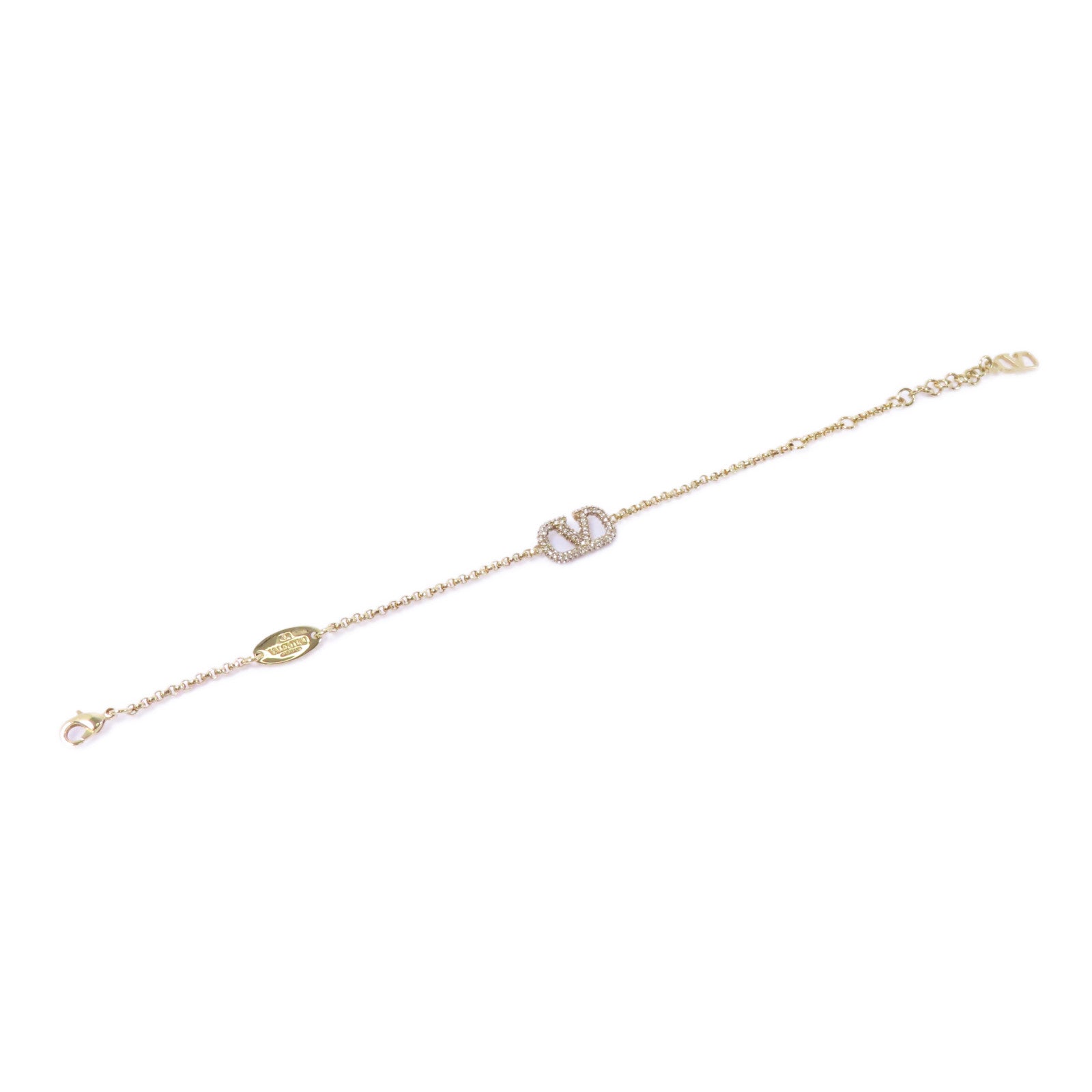 Valentino 金屬Bracelet手鏈金色