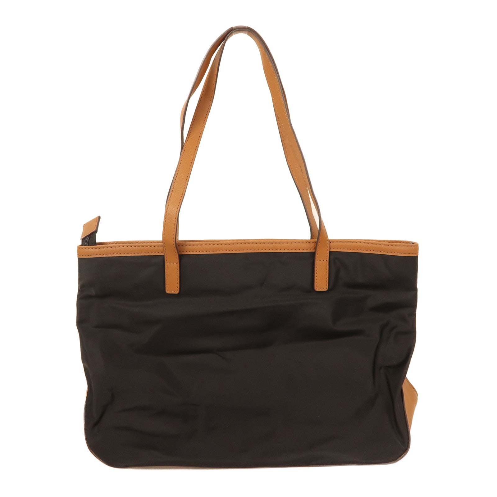 Michael Kors 尼龍Shoulder Bag金扣肩背袋黑色/棕色