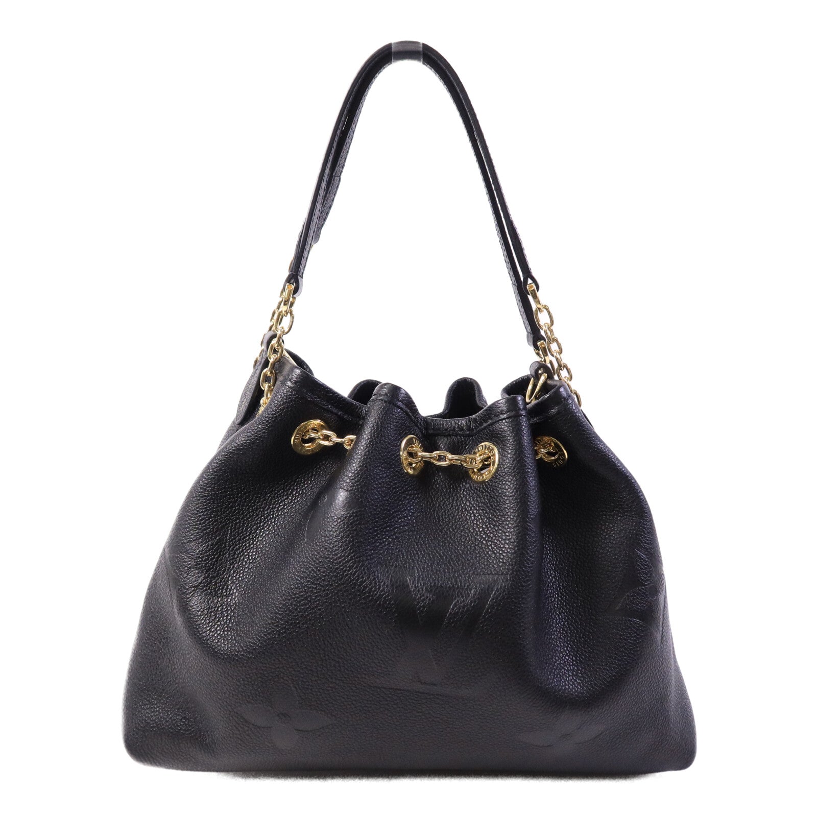 LOUIS VUITTON Monogram Empreinte Bundle金扣手挽肩背兩用袋