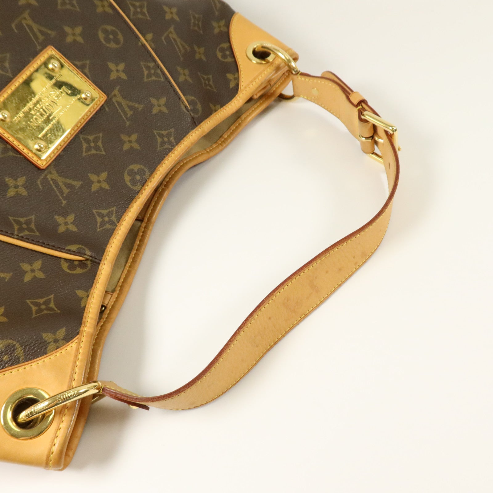 LOUIS VUITTON Monogram Galliera GM金扣肩背袋